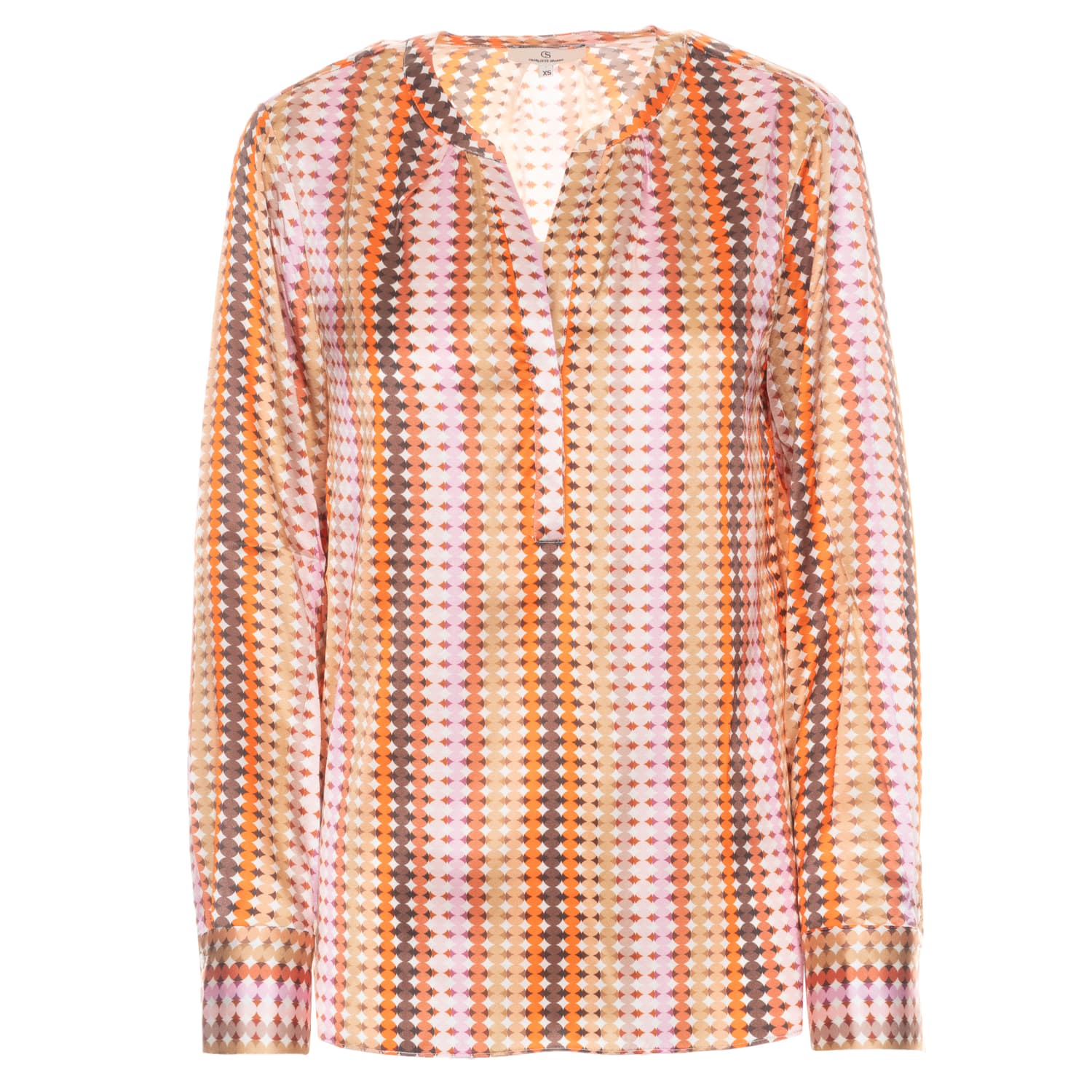 Charlotte-Sparre-3207-oui-shirt-dotty-orange-1-von-4 charlotte-sparre-3207-oui-shirt-dotty-orange-1-von-4