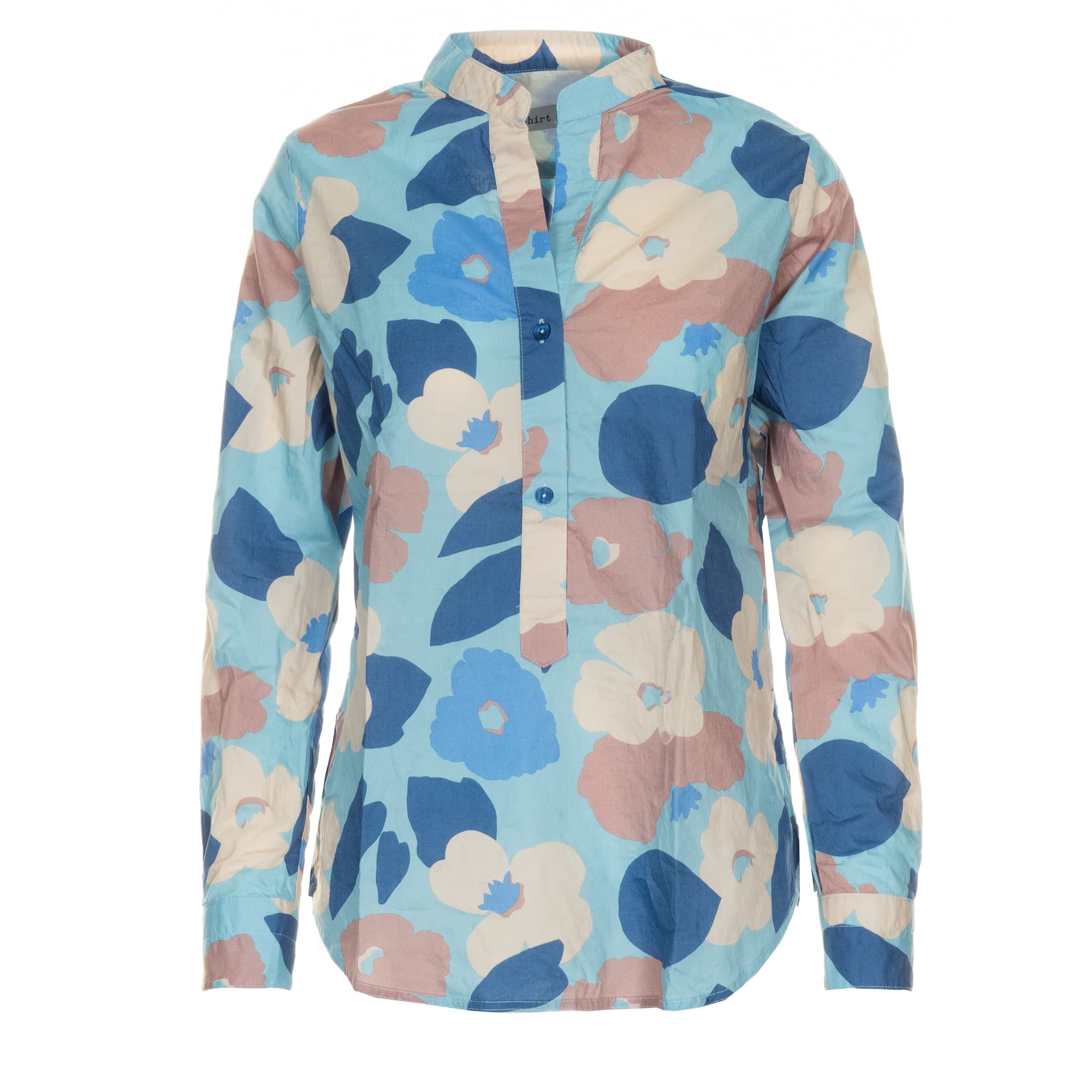 Bluse Baumwolle Geblümt Bluse Baumwolle Geblümt