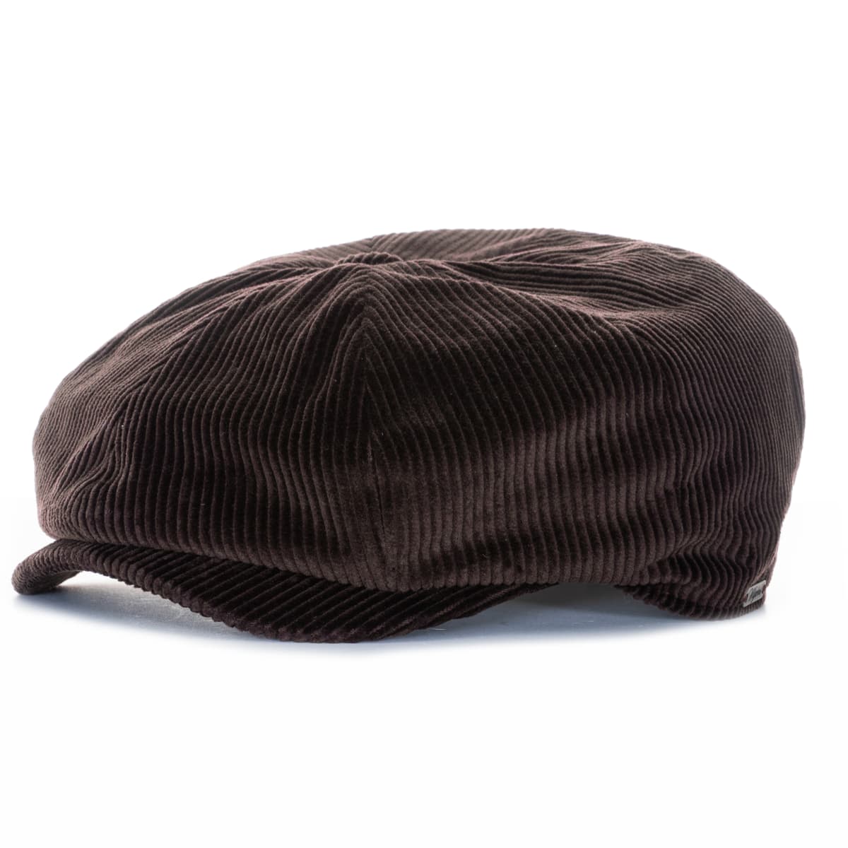 Newsboy Retro Cap Cord Dark Brown