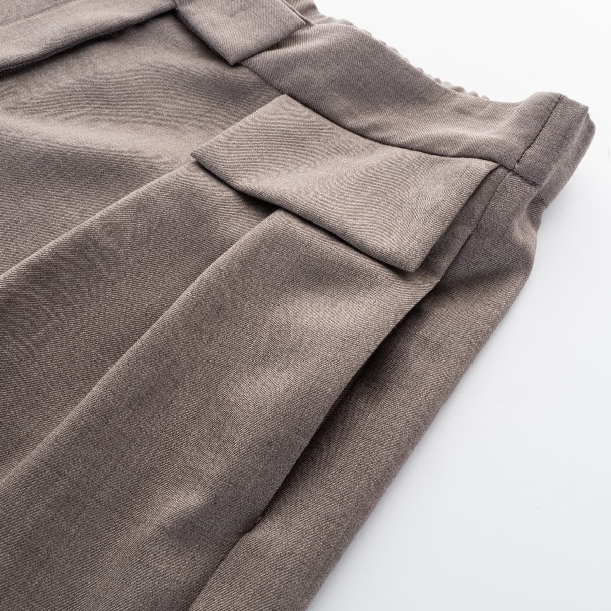 Hose aus Wolle Wide-Leg