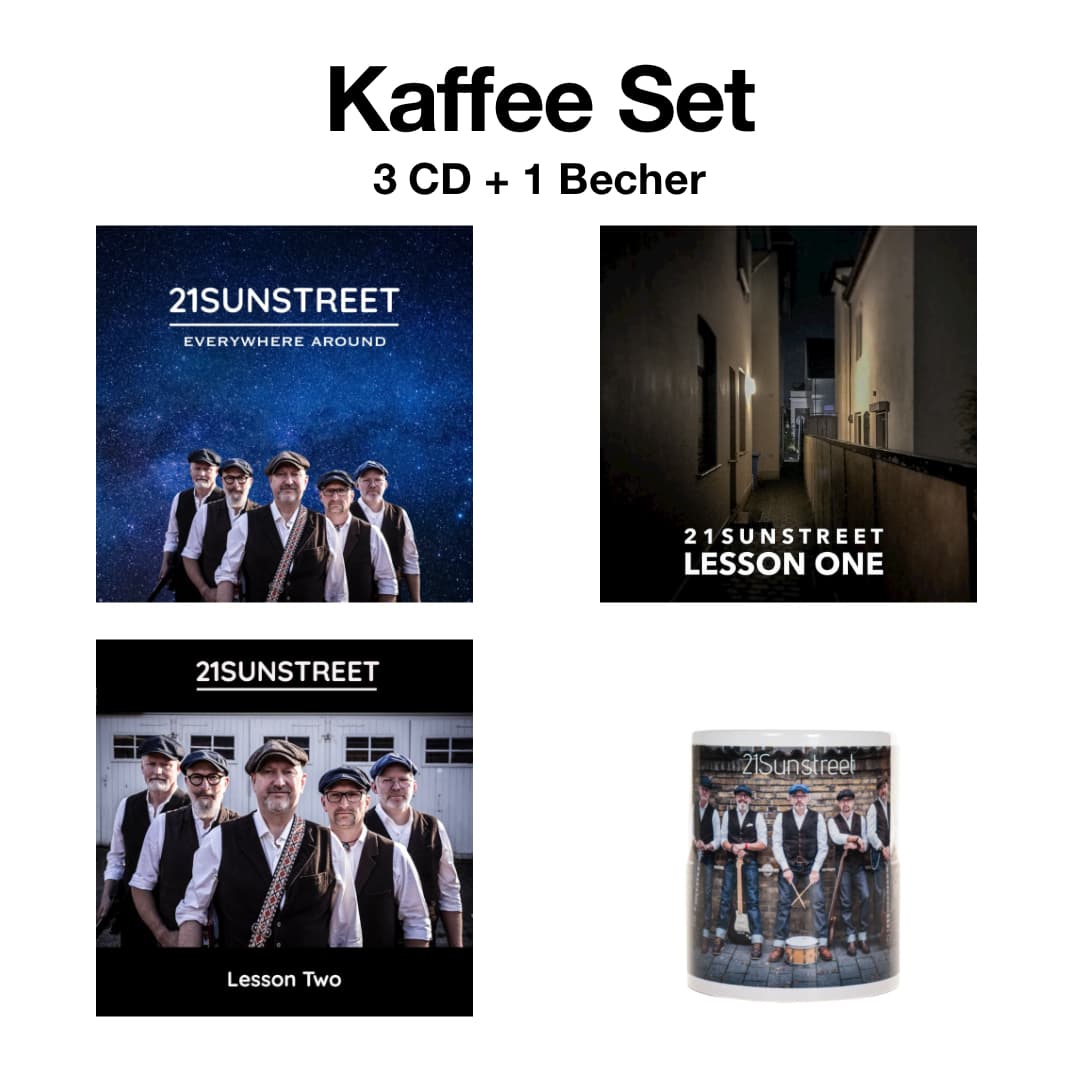 21Sunstreet - Kaffee Set 21Sunstreet - Kaffee Set