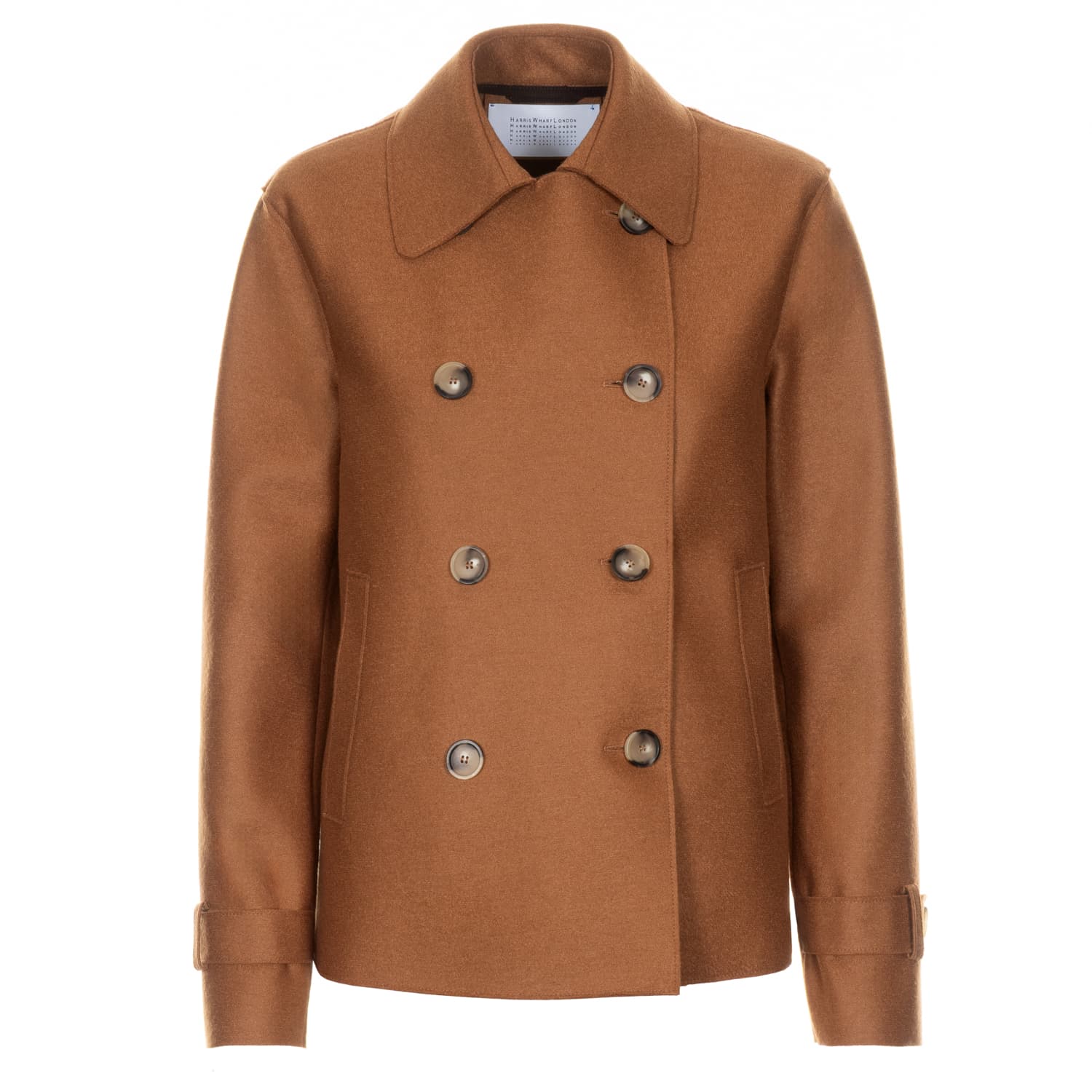 Cropped Trench Coat Toffee