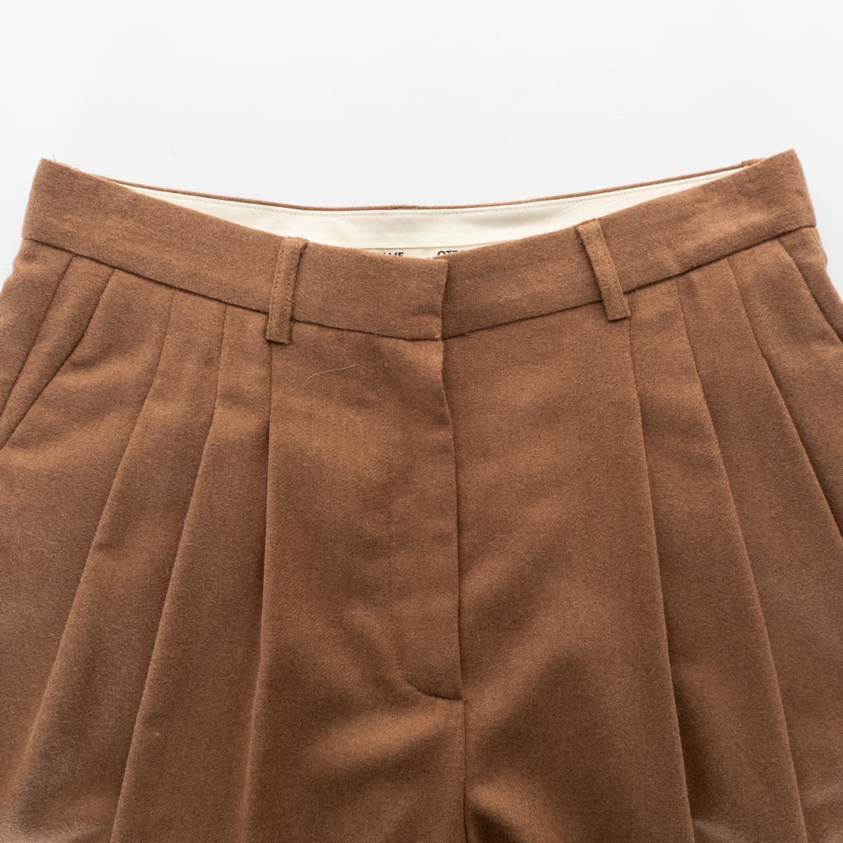 Palazzo-Hose mit Bundfalten
