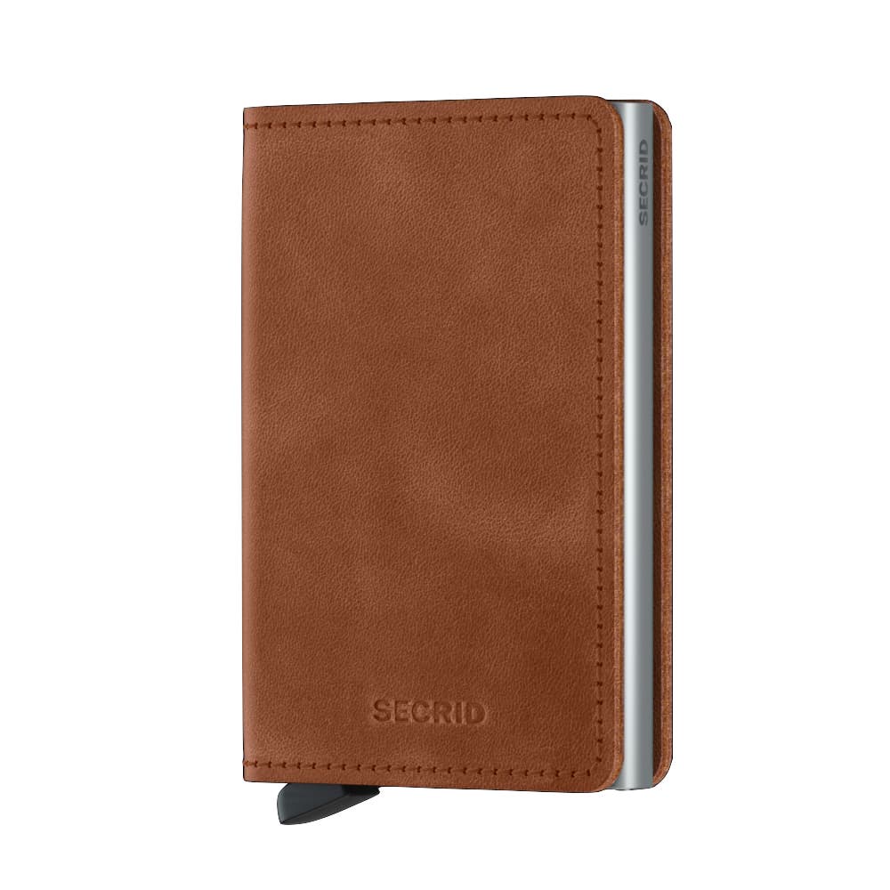 Secrid_Slimwallet_Vintage_Cognac-Silver_Front secrid_slimwallet_vintage_cognac-silver_front