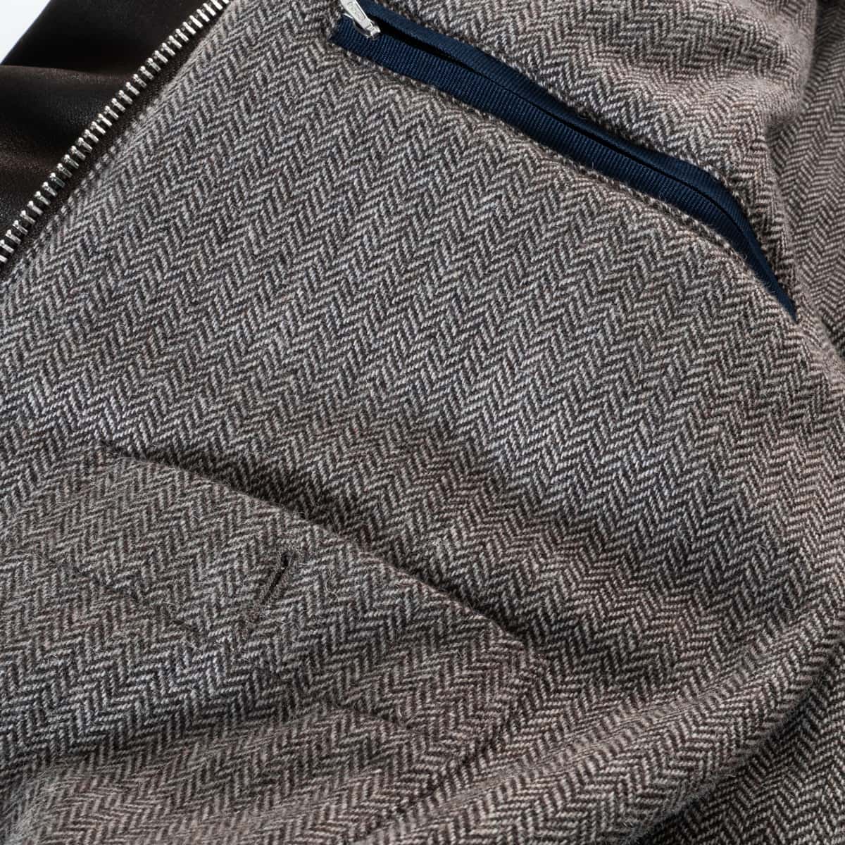 Lederjacke Noho Shearling Lammvelour