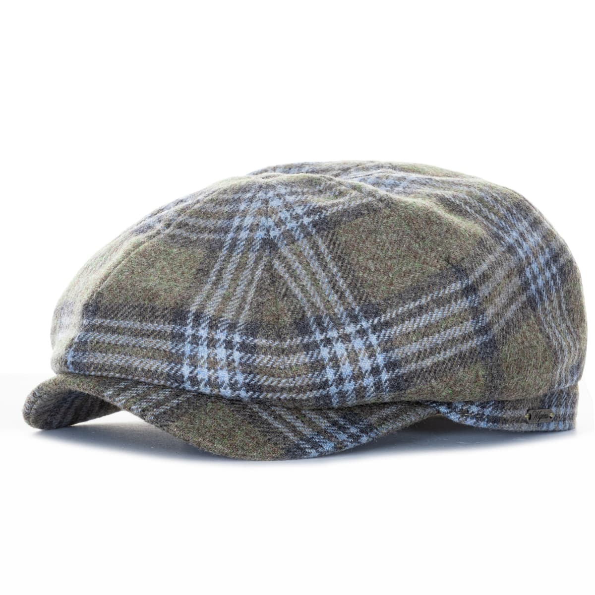 Newsboy Classic Cap Tartan Oliv
