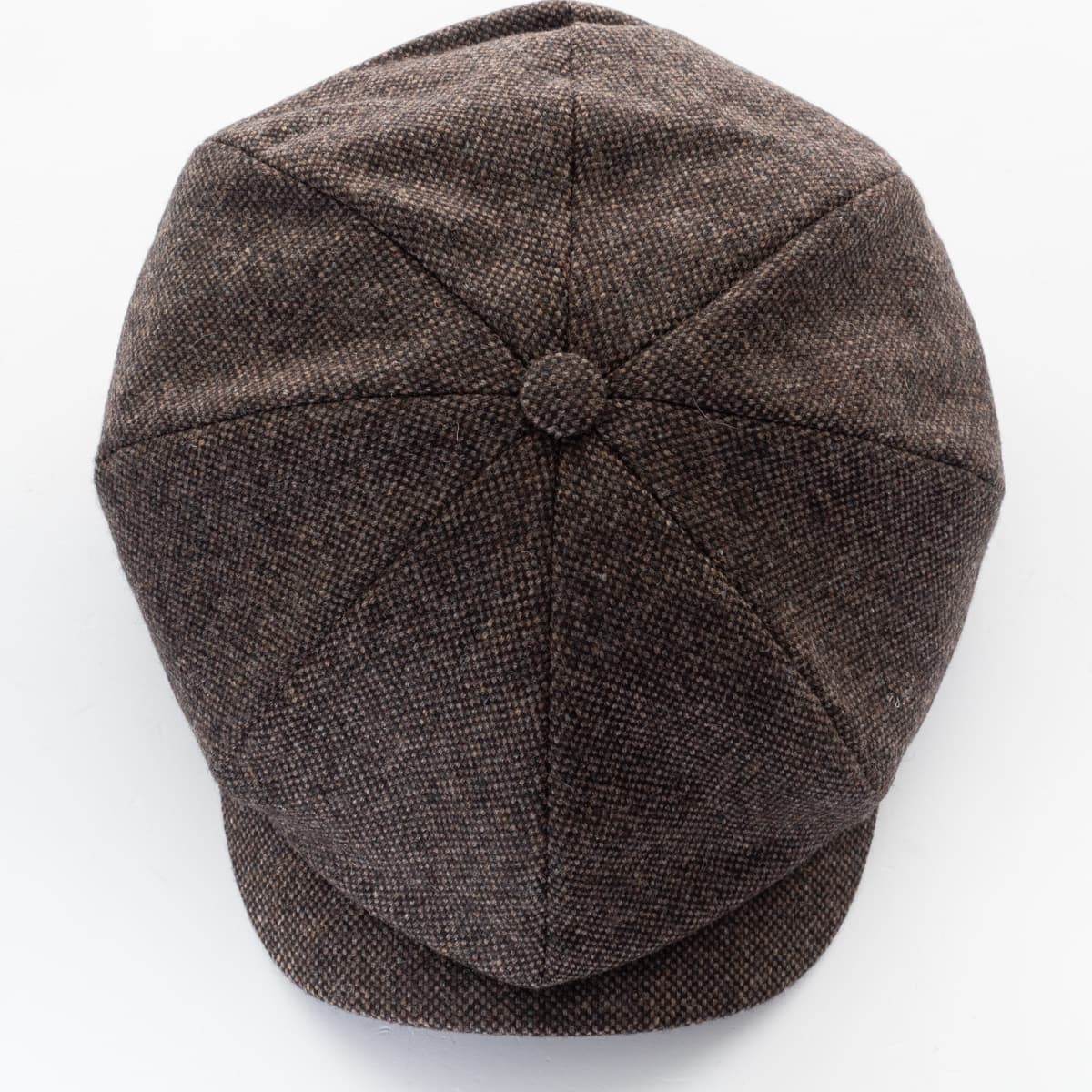 Newsboy Classic Cap Donegal Brown