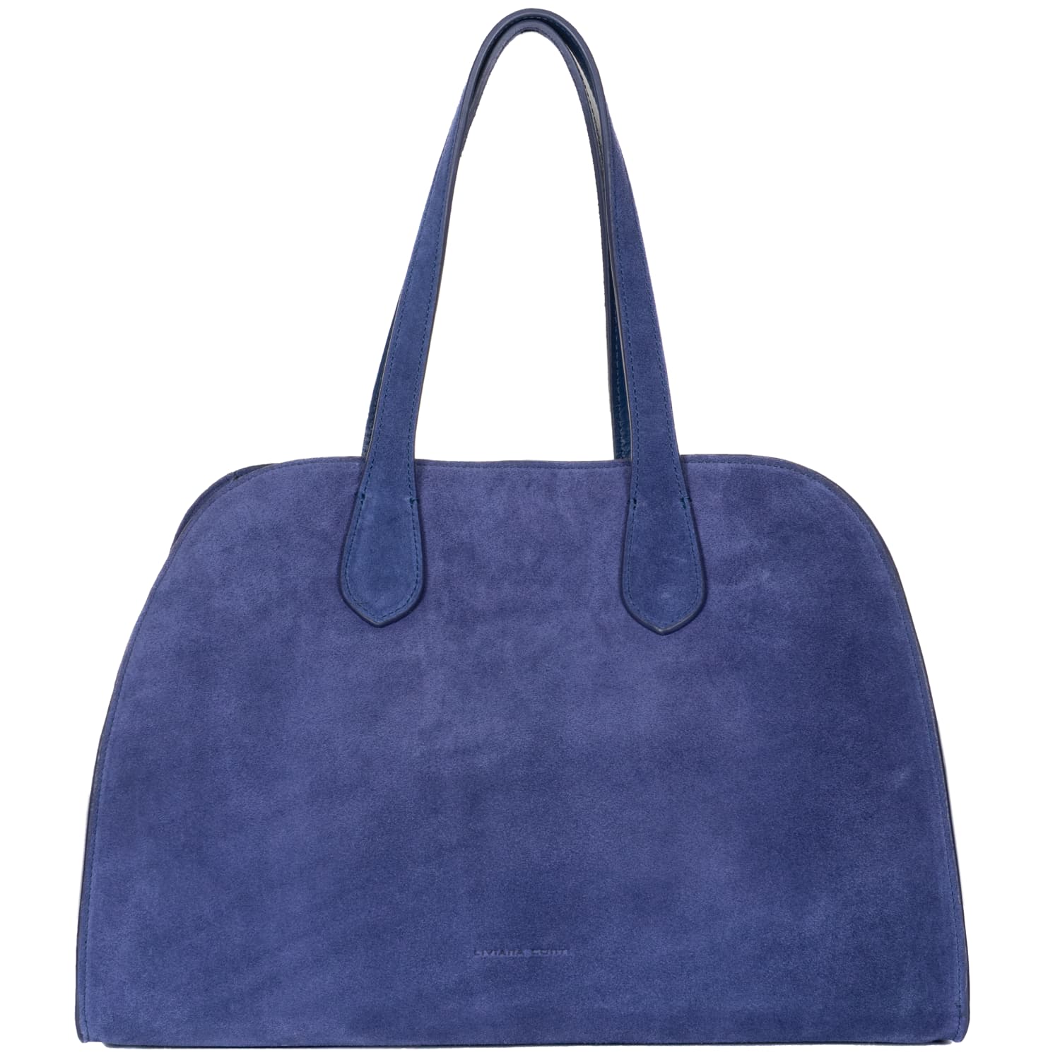 Shopper Handtasche aus Veloursleder