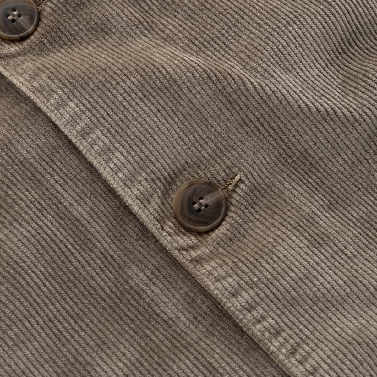 Work Overshirt Cord 721 Fossil