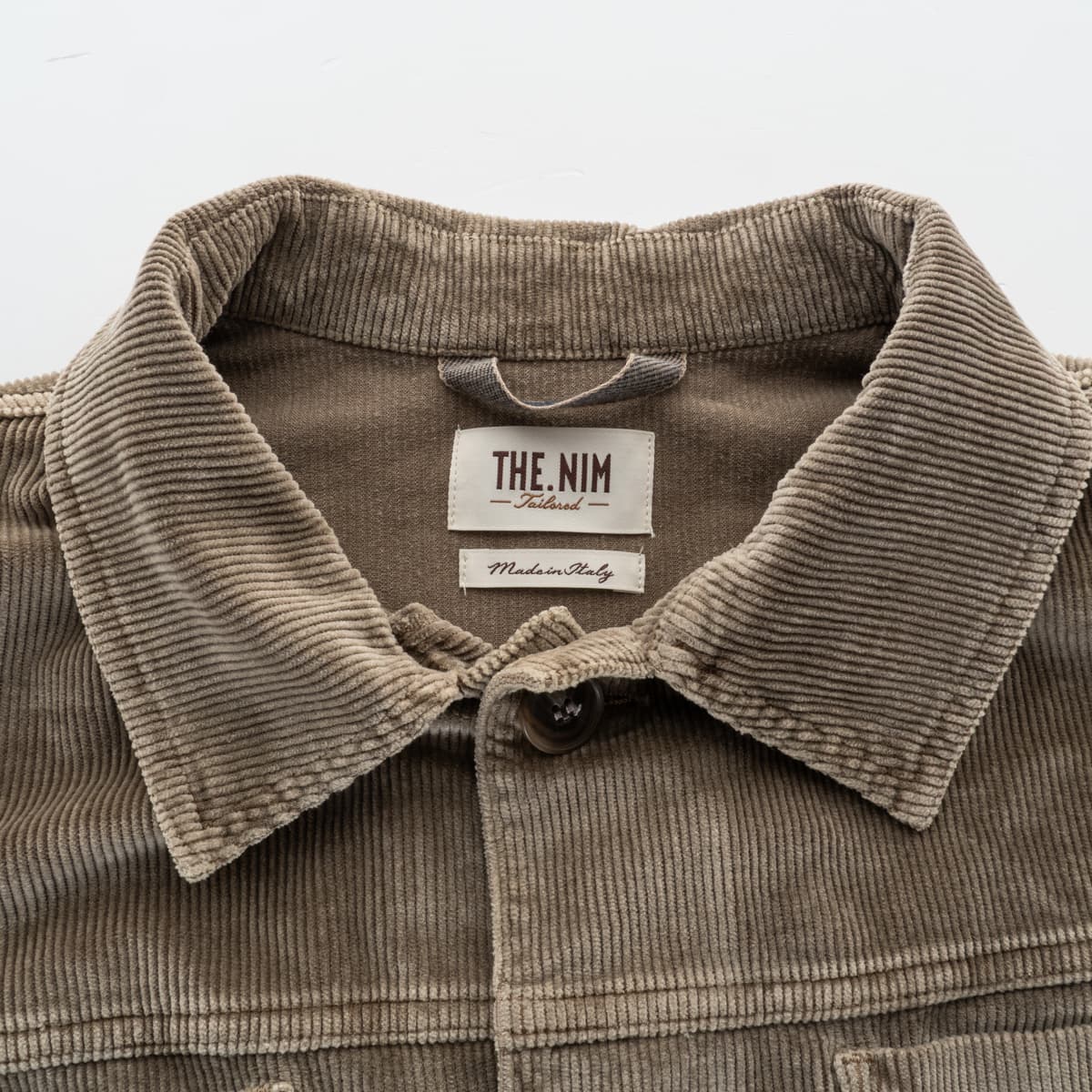 Work Overshirt Cord 721 Fossil