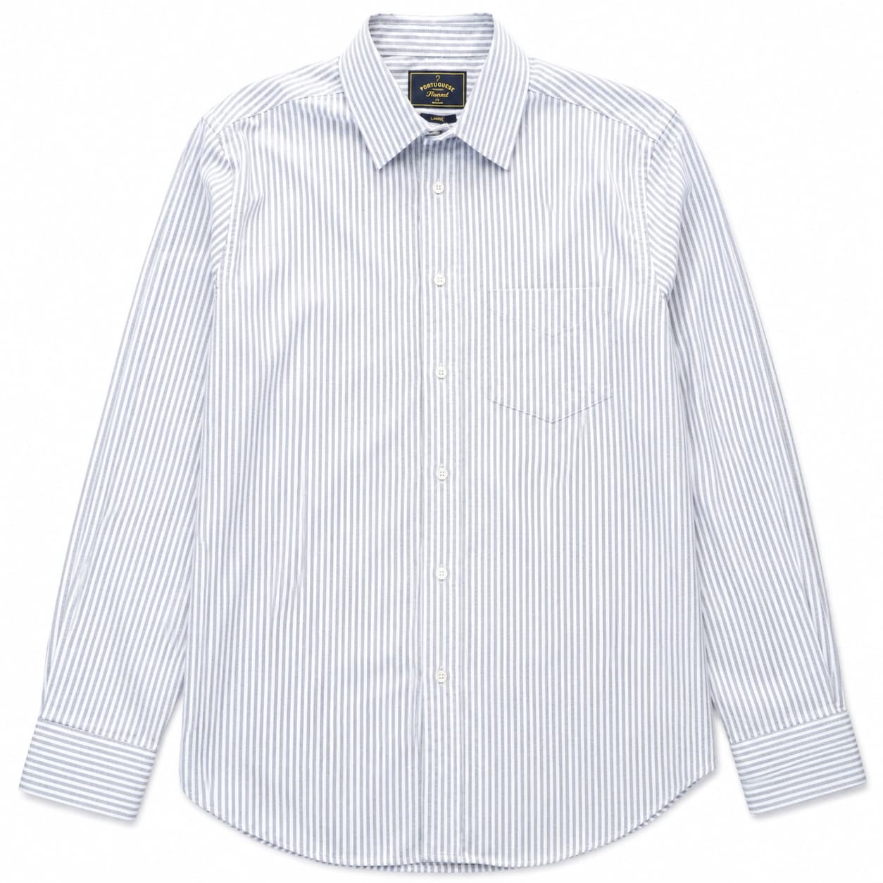 Striped Brushed Oxford Shirt