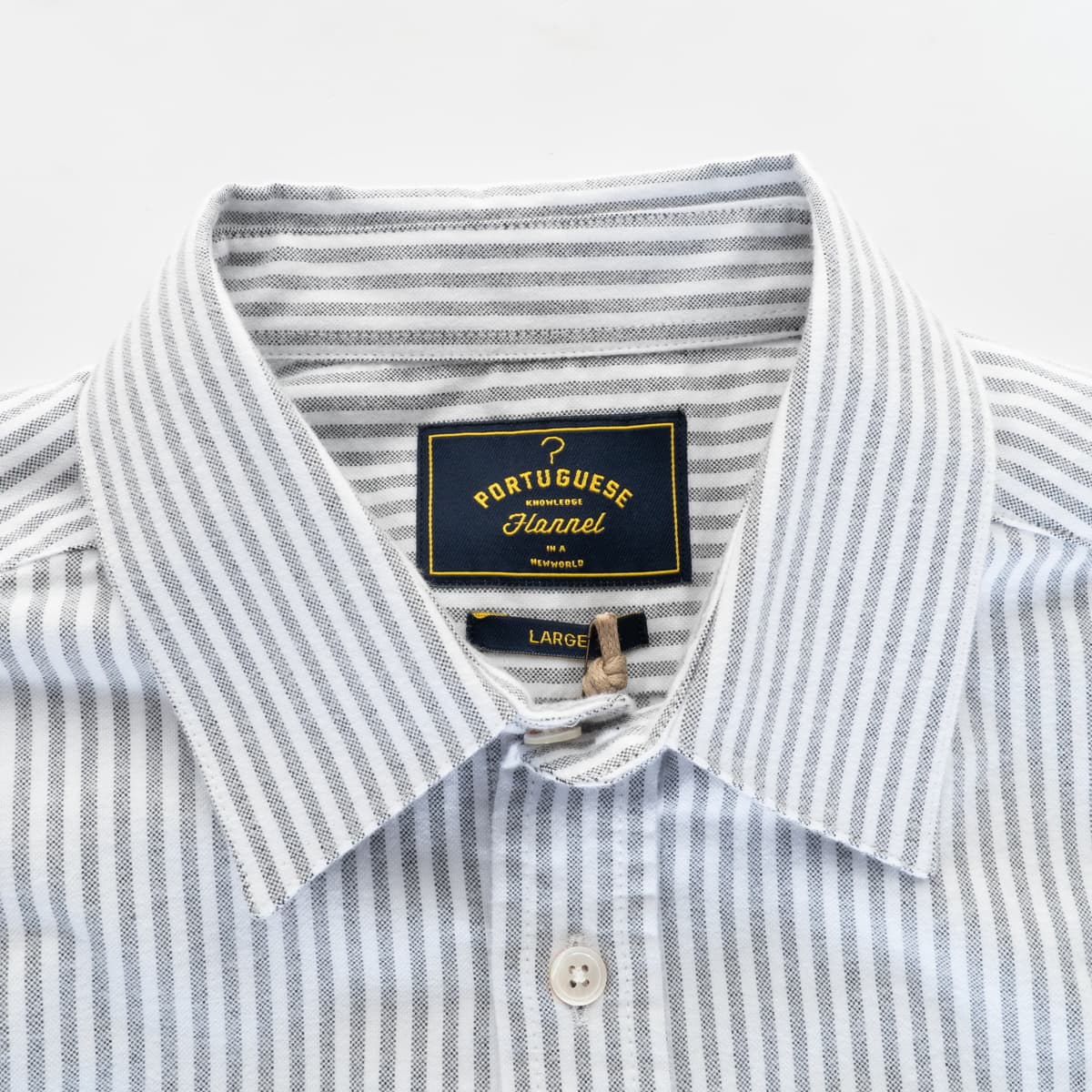 Striped Brushed Oxford Shirt