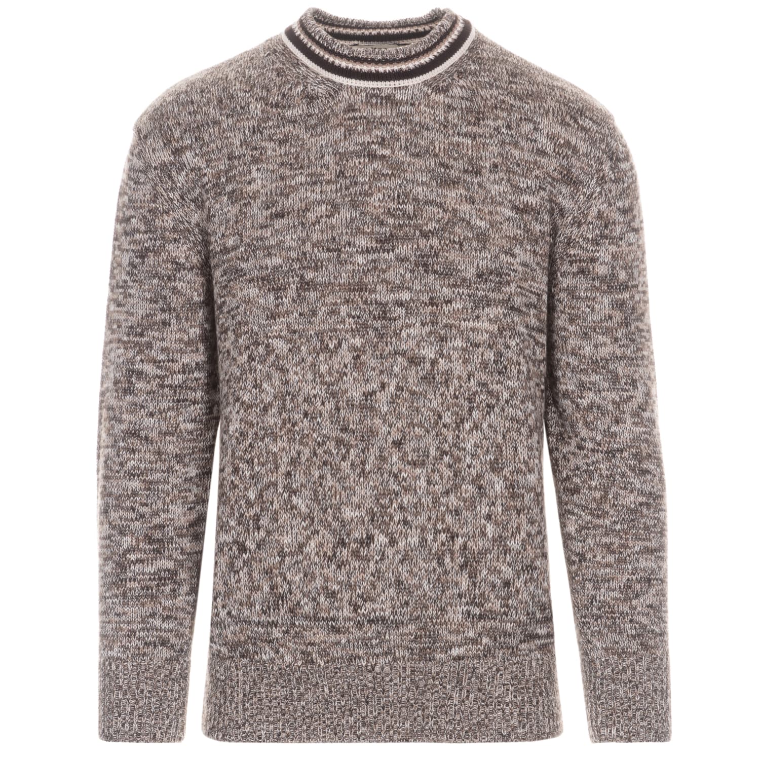 Mouline Pullover Braun