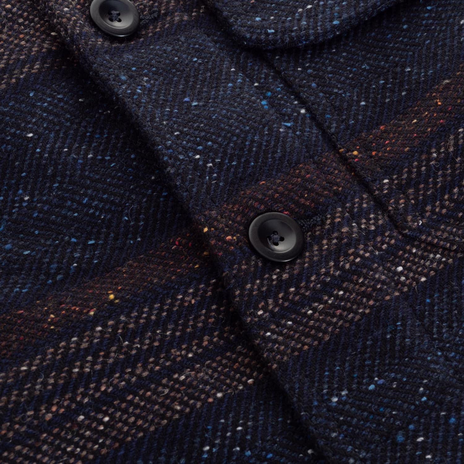 Carpenter Jacket Blau Gestreift