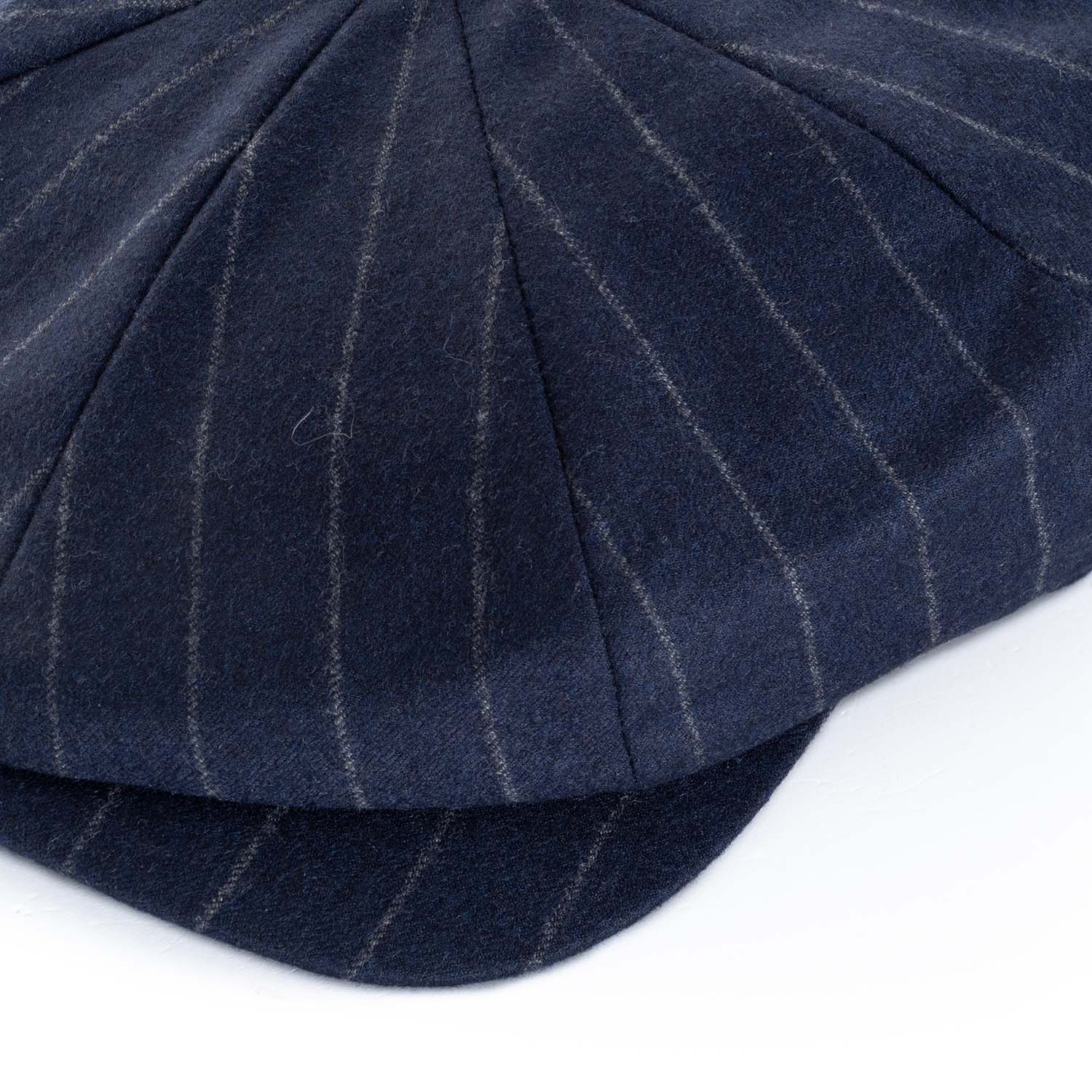 Newsboy Retro Cap Nadelstreifen