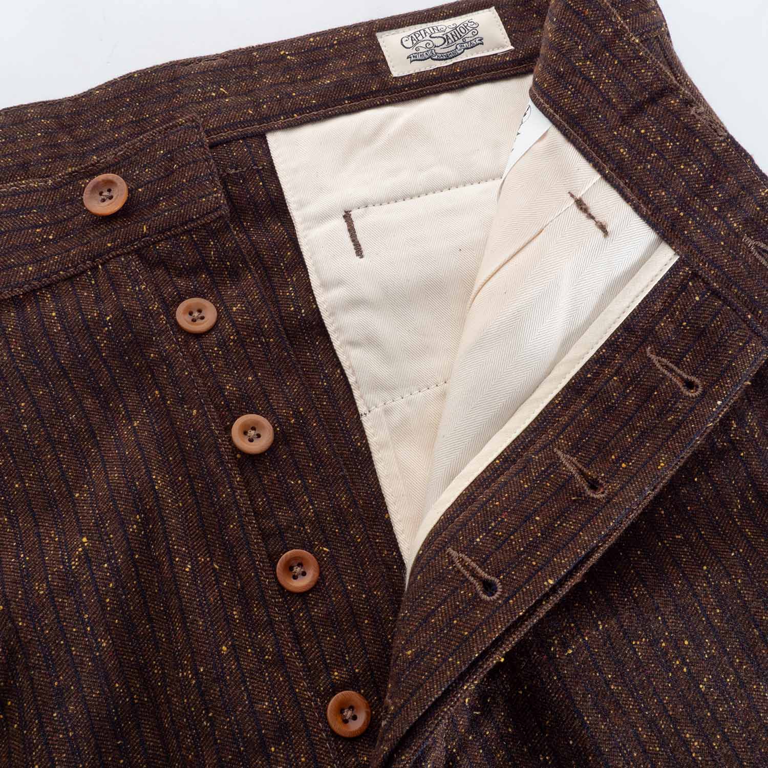 Legionario Pant Braun Gestreift
