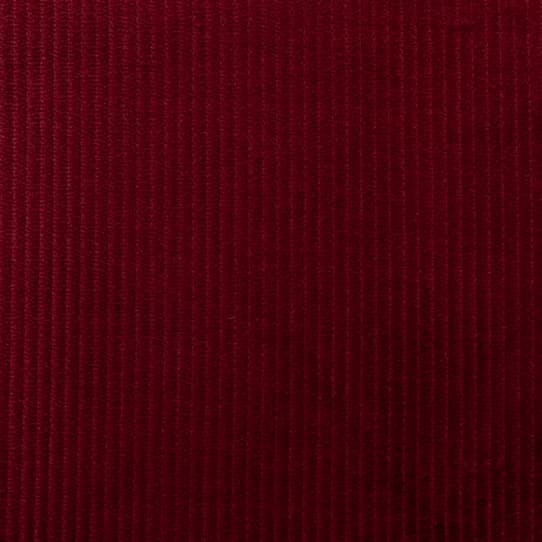 107: Kindermann Cord Bordeaux 100% BW