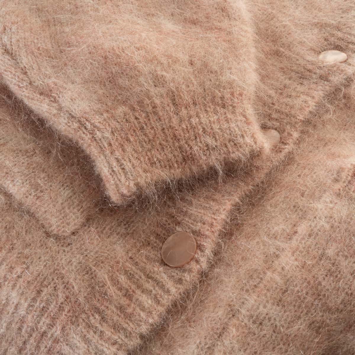 Mohair-Strickjacke Aliocha