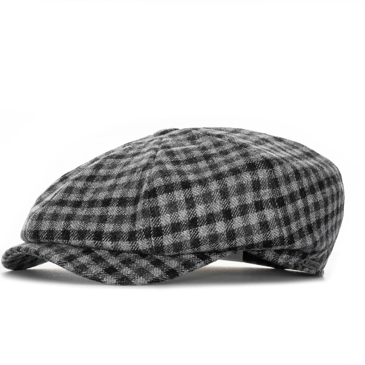 Newsboy Retro Cap Wolle Grey