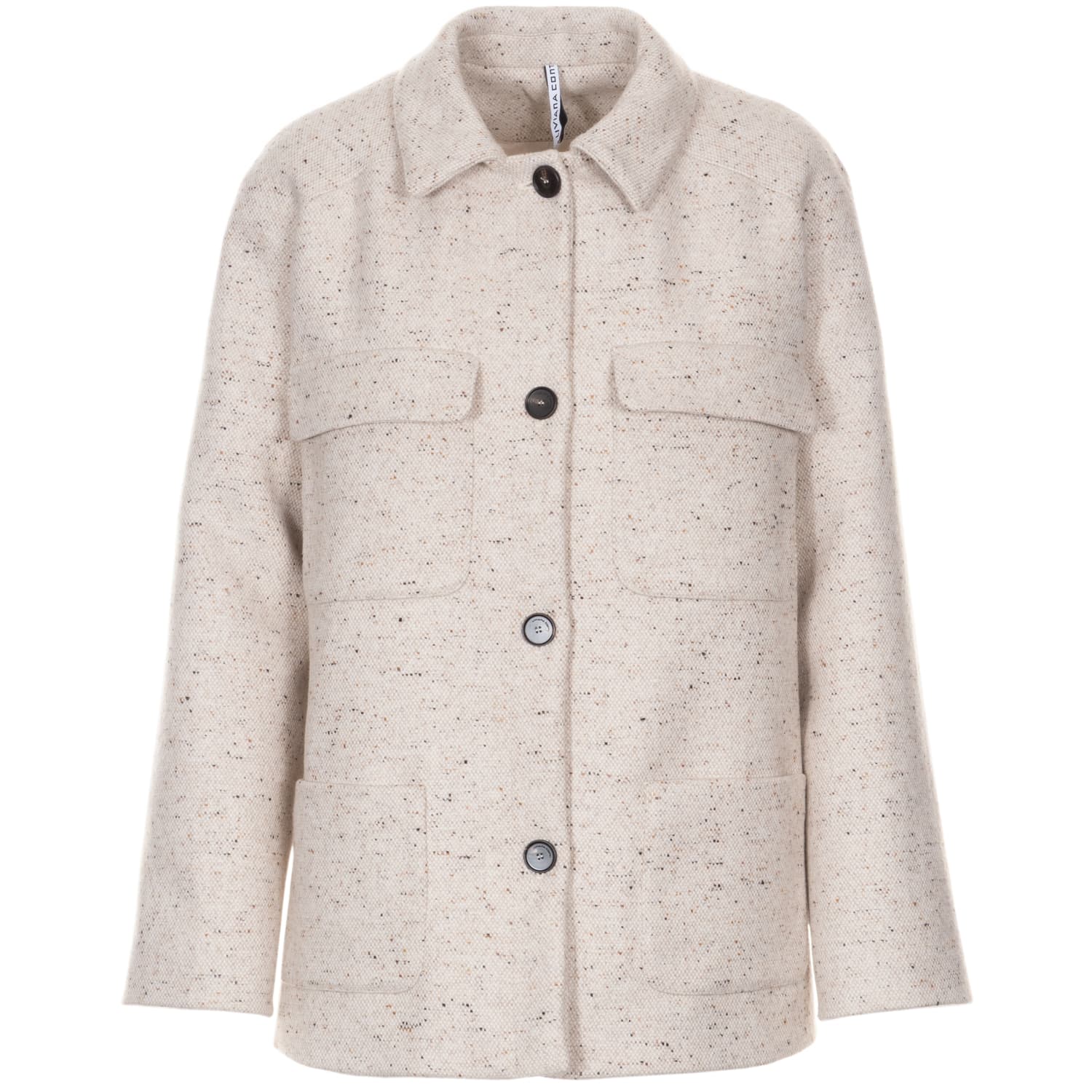 Kaschmirjacke Melange