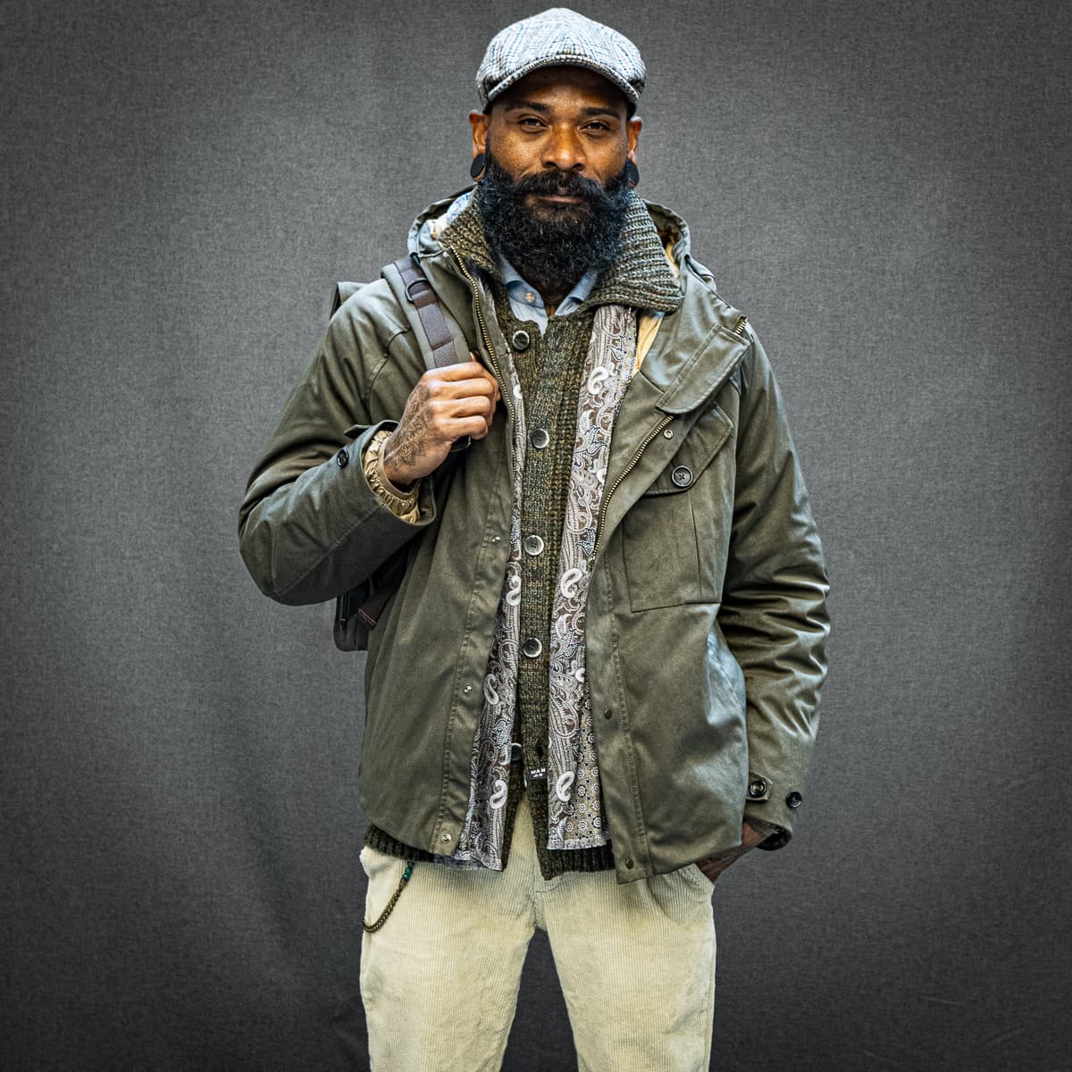 Cardinal Anorak