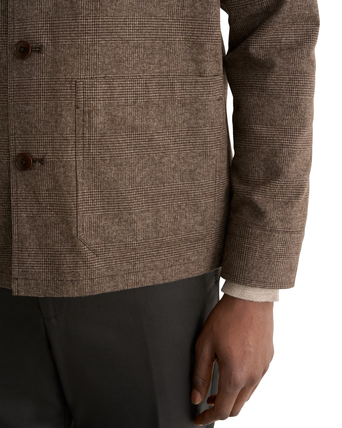 Kariertes Flanell Overshirt
