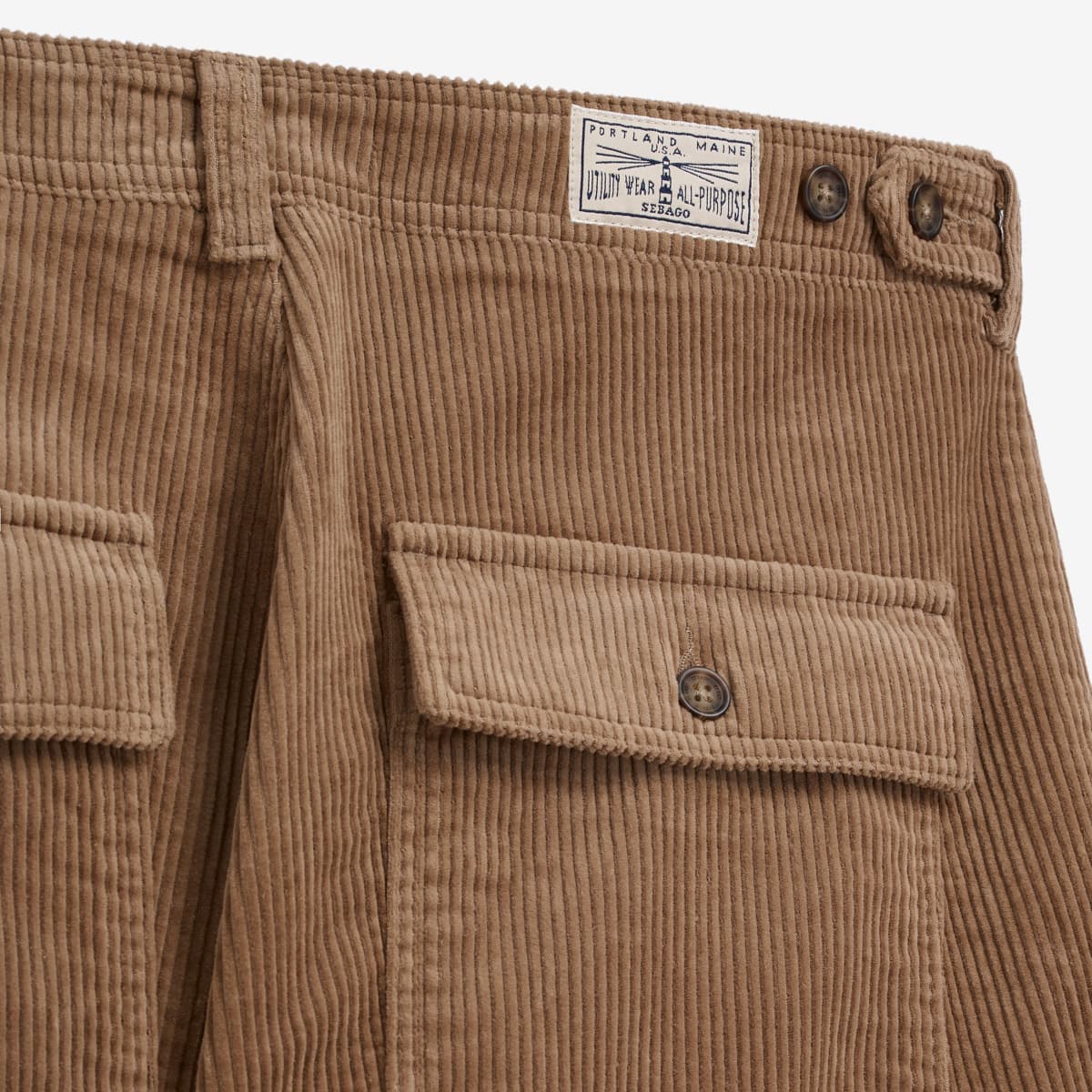 Cordhose Milton Beige