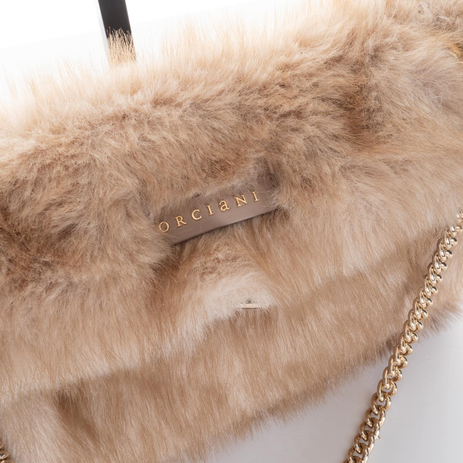 Schultertasche Venus Faux-Fur