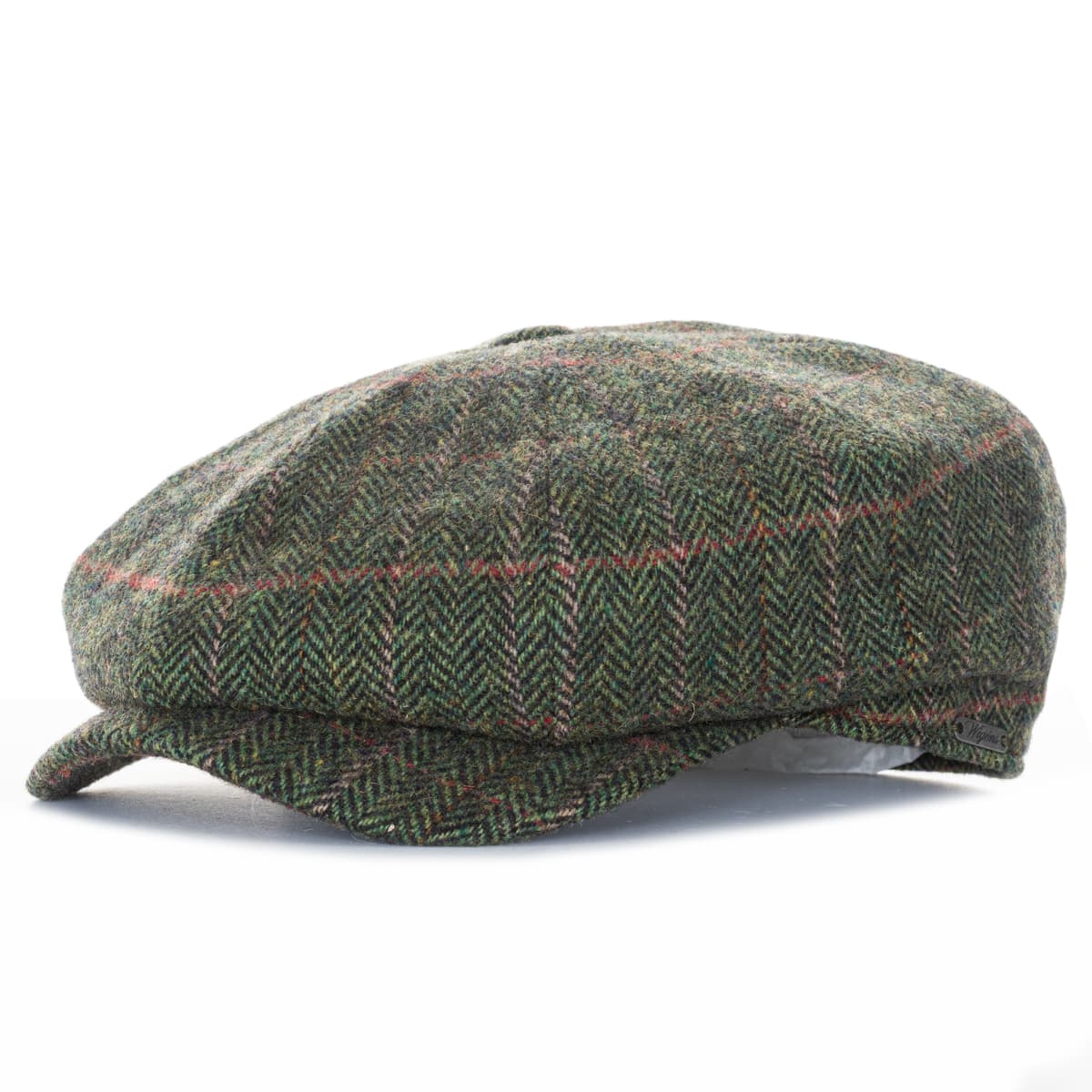Newsboy Retro Cap Shetland Wool Grün