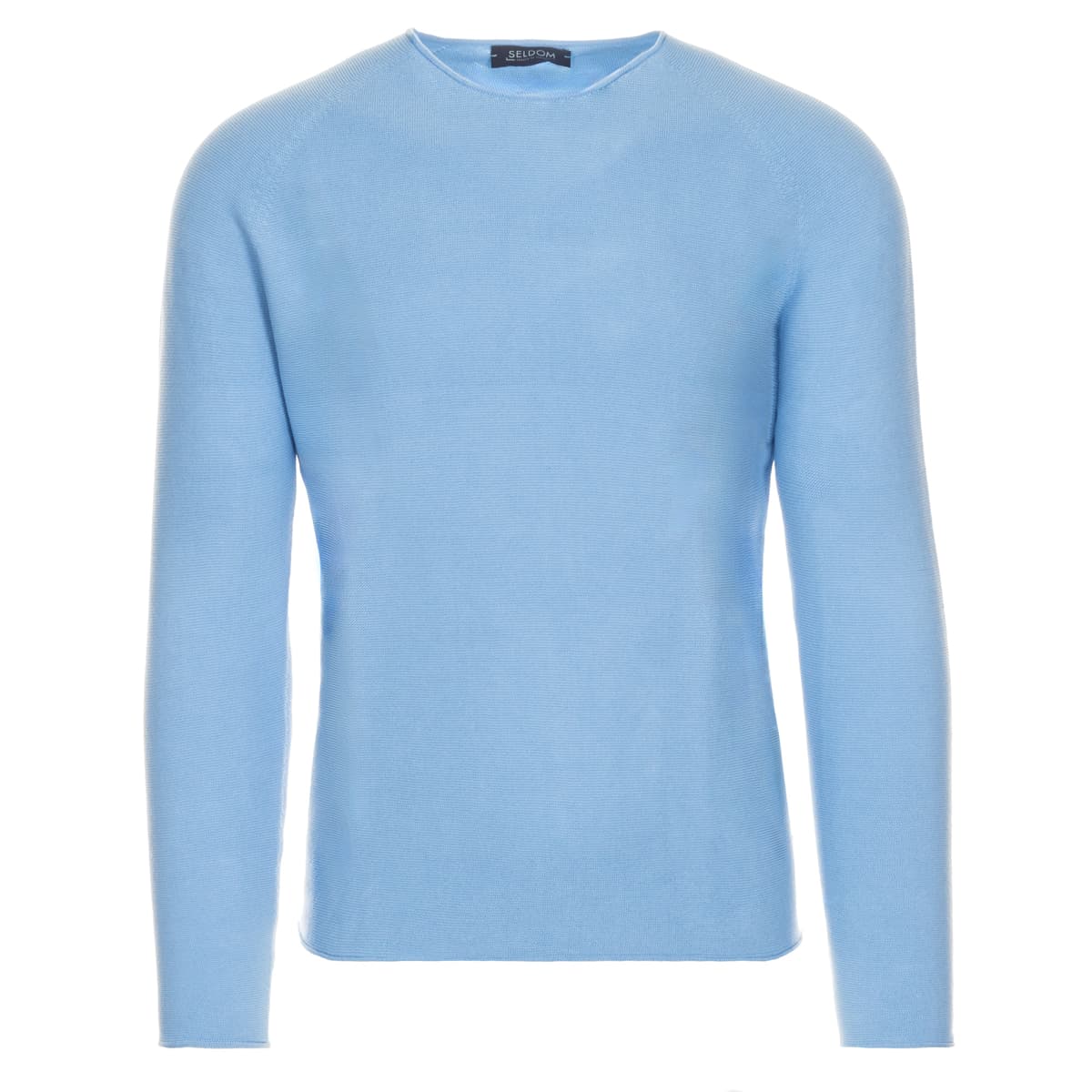 Leichter Strickpullover mit Rollkante Leichter Strickpullover mit Rollkante