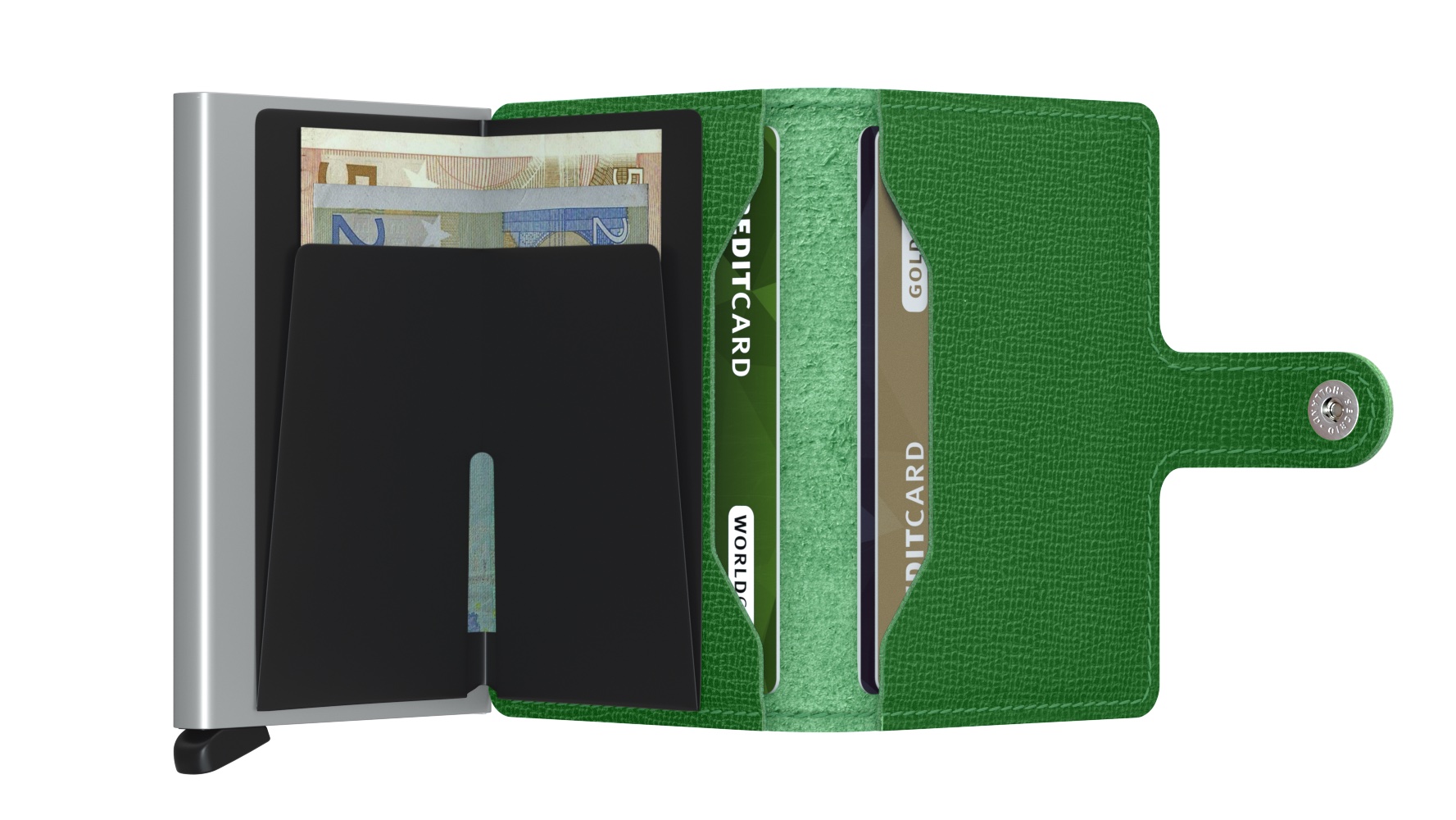 Secrid_Miniwallet_Crisple_Light_Green_Open secrid_miniwallet_crisple_light_green_open
