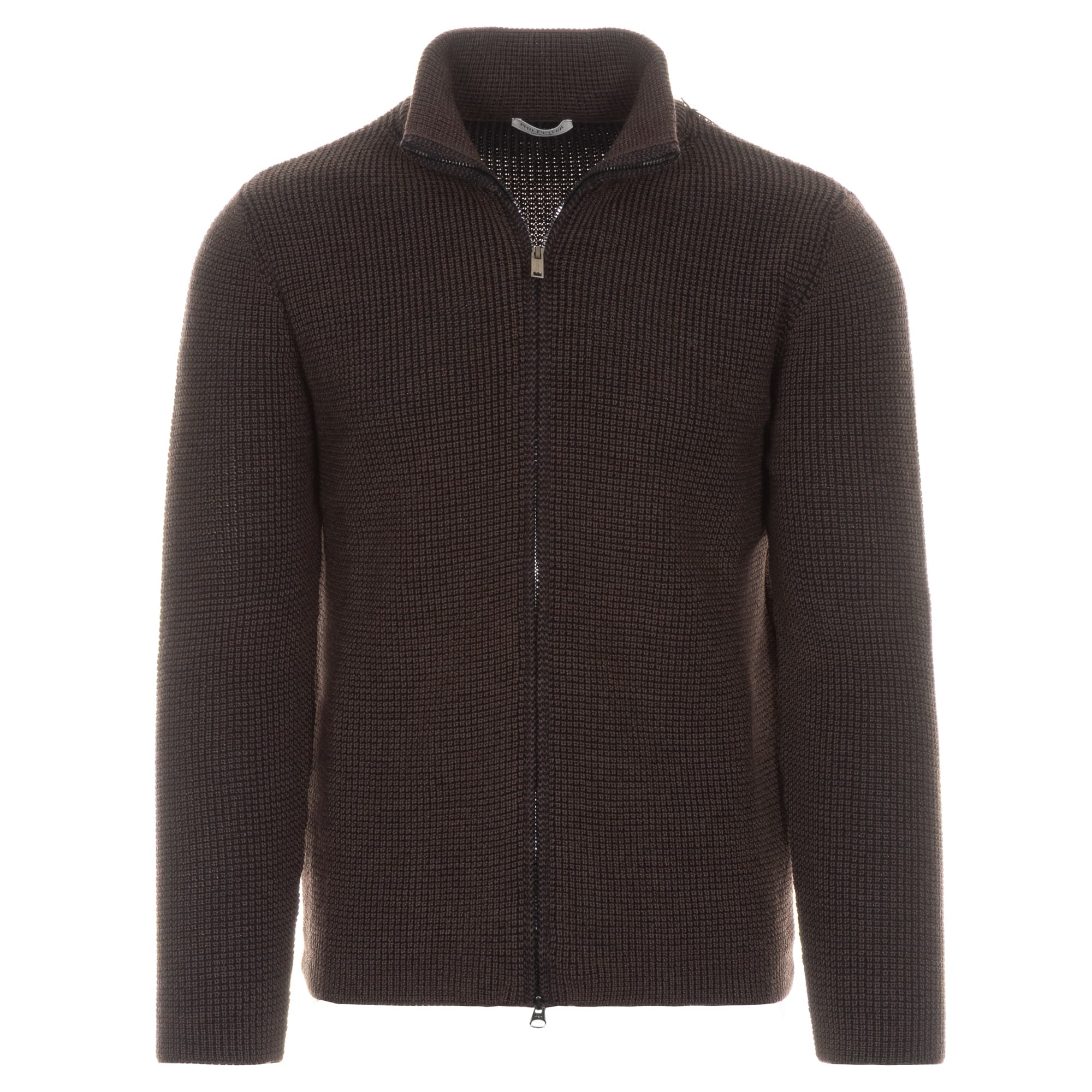 Strickjacke Perlfang Braun Strickjacke Perlfang Braun