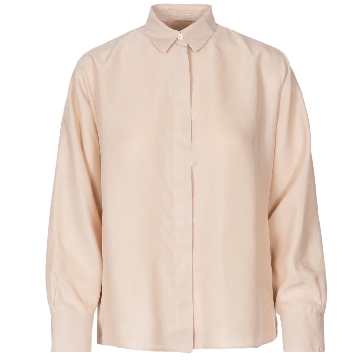 Seidenbluse Margaux Beige