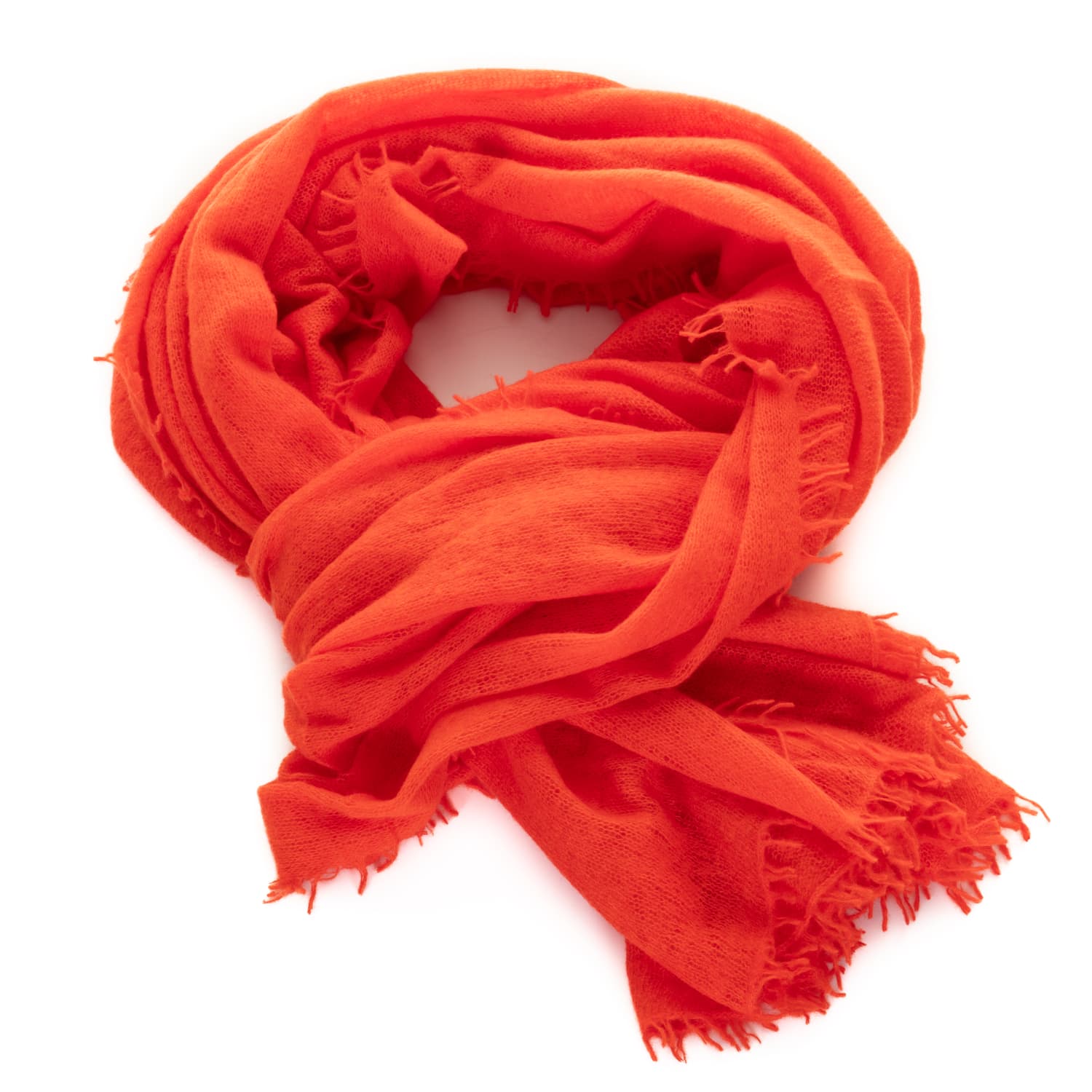 Schal Mandarin Red Schal Mandarin Red