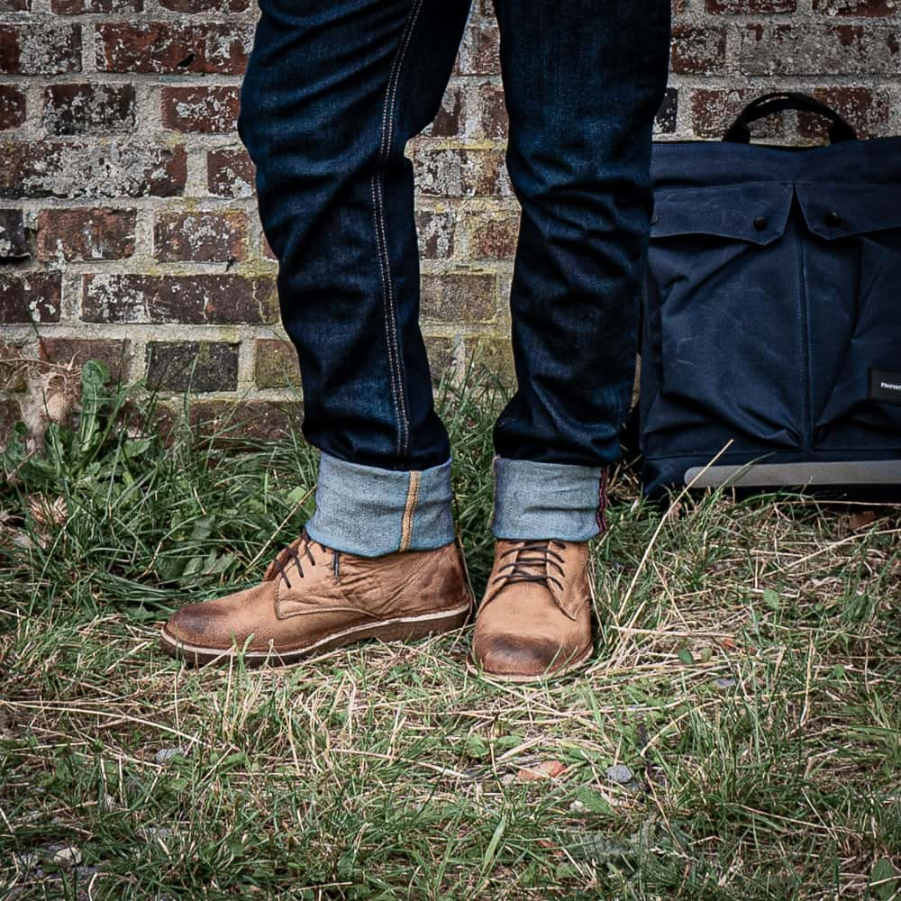 Schnür-Boots mit Patina. 309480288_886578438978757_5436359913997511959_n