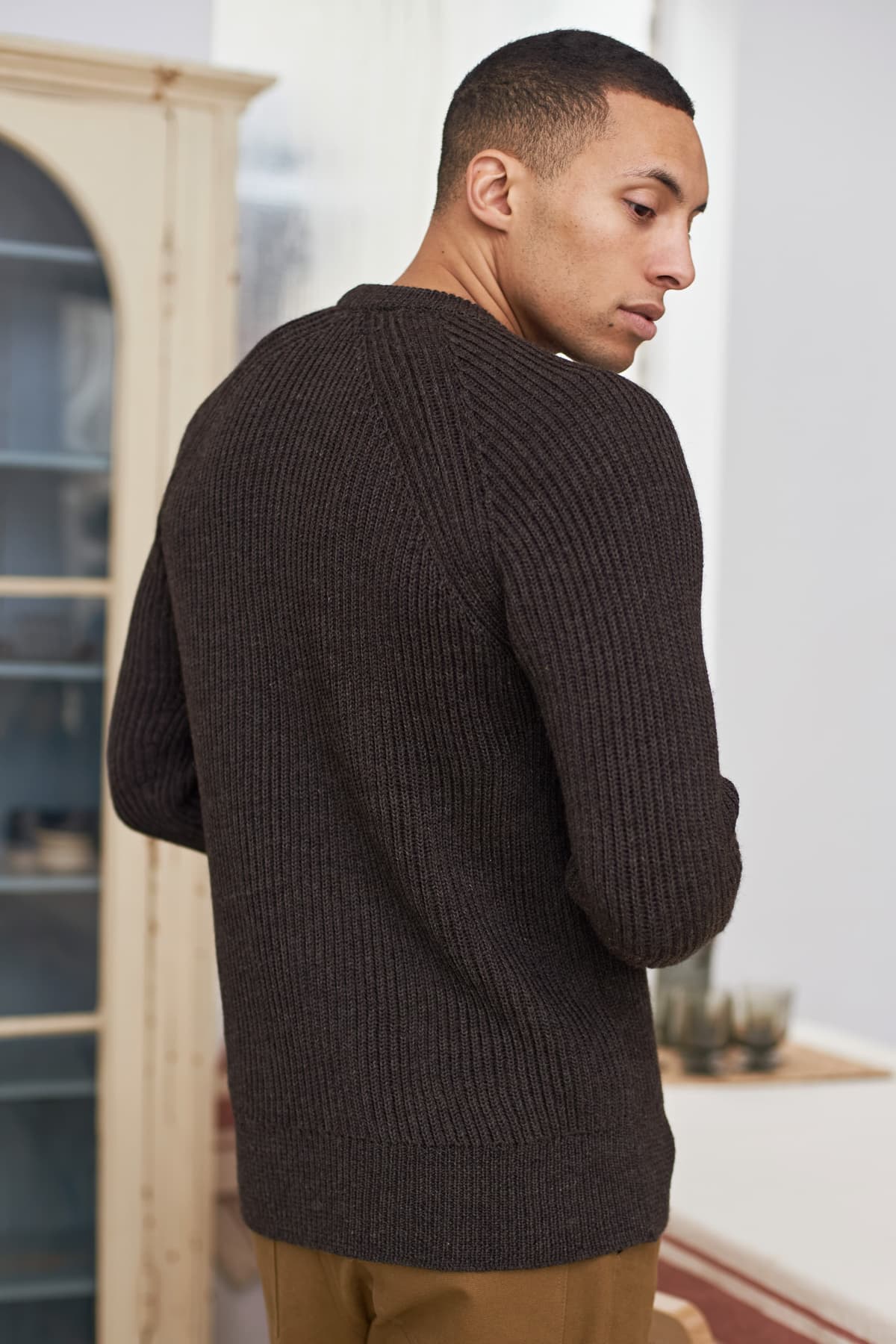 Rippstrickpullover Nord