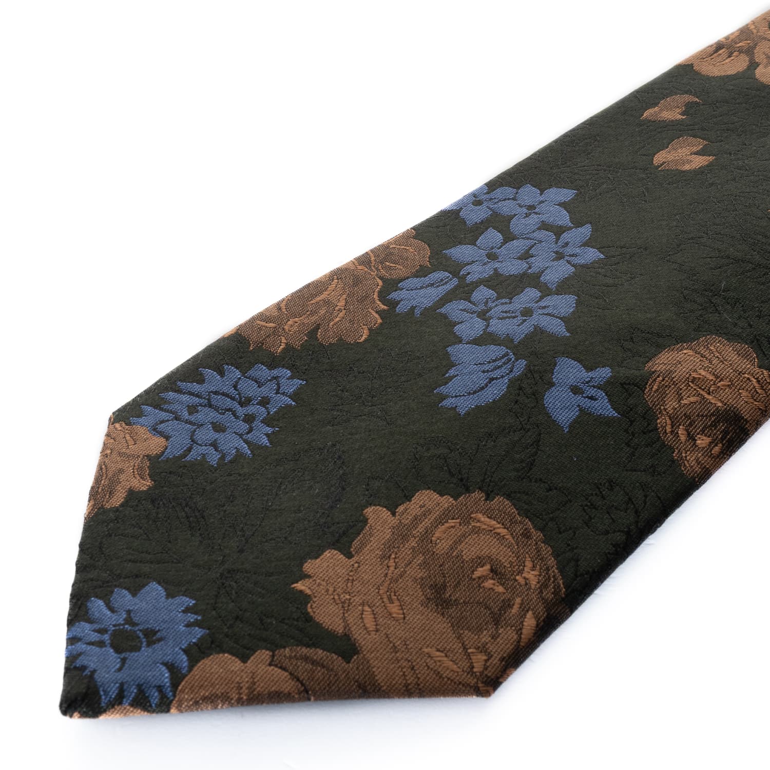 Krawatte Albert Floral aus Seide