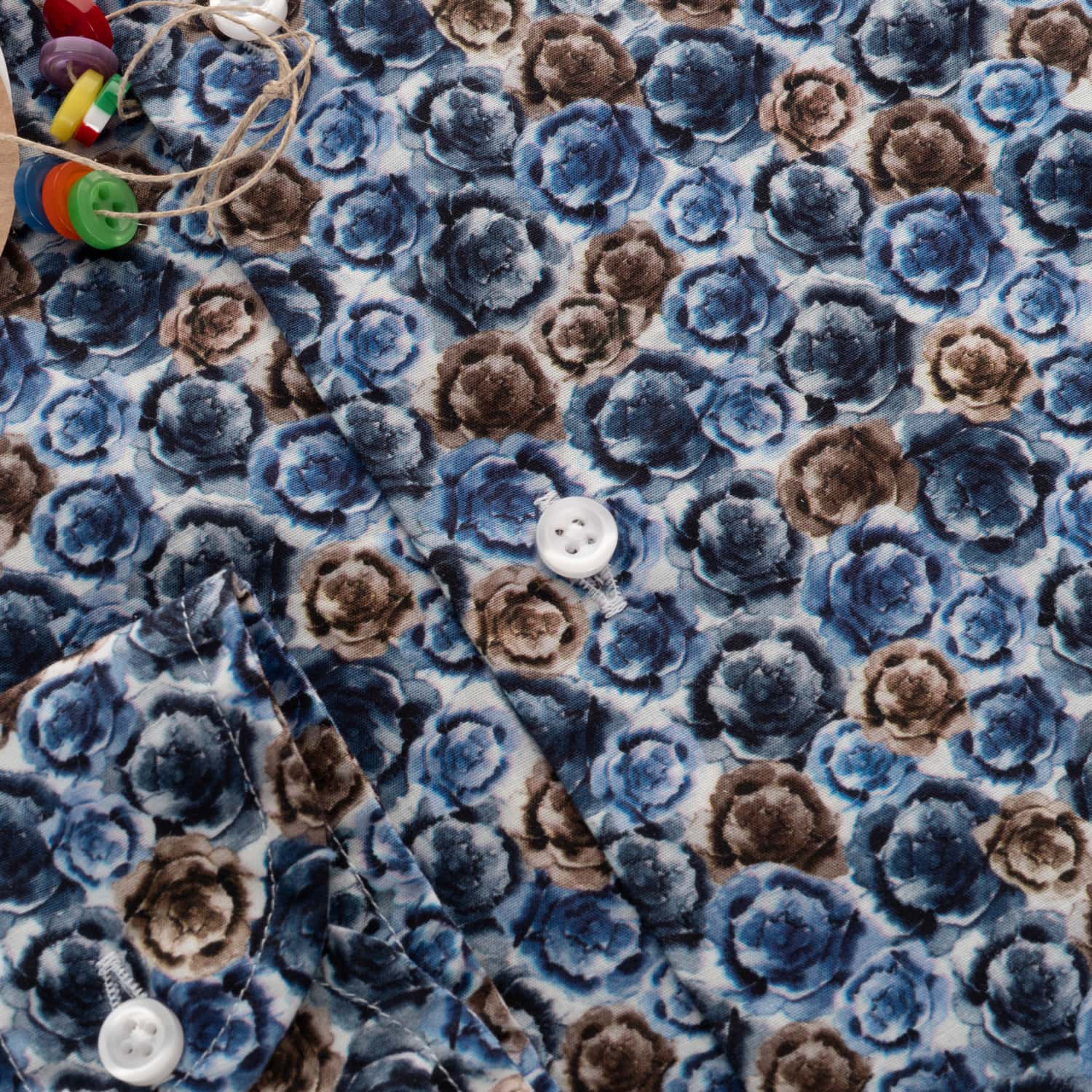 Hemd Positano Floral Allover