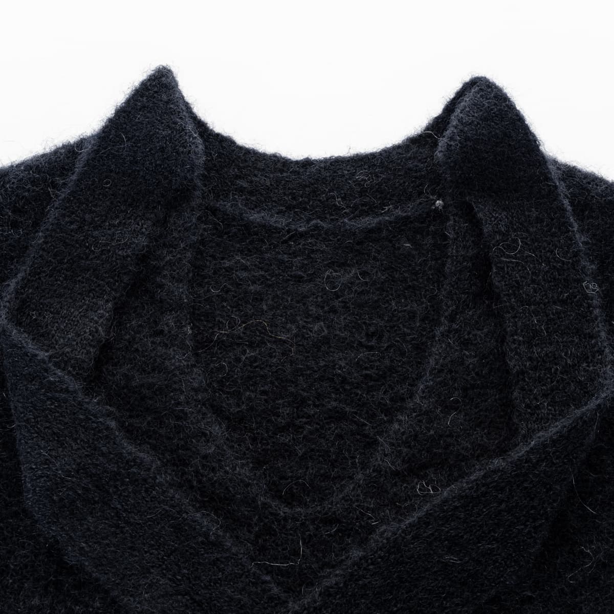 Mohair-Cardigan Albane mit V-Ausschnitt