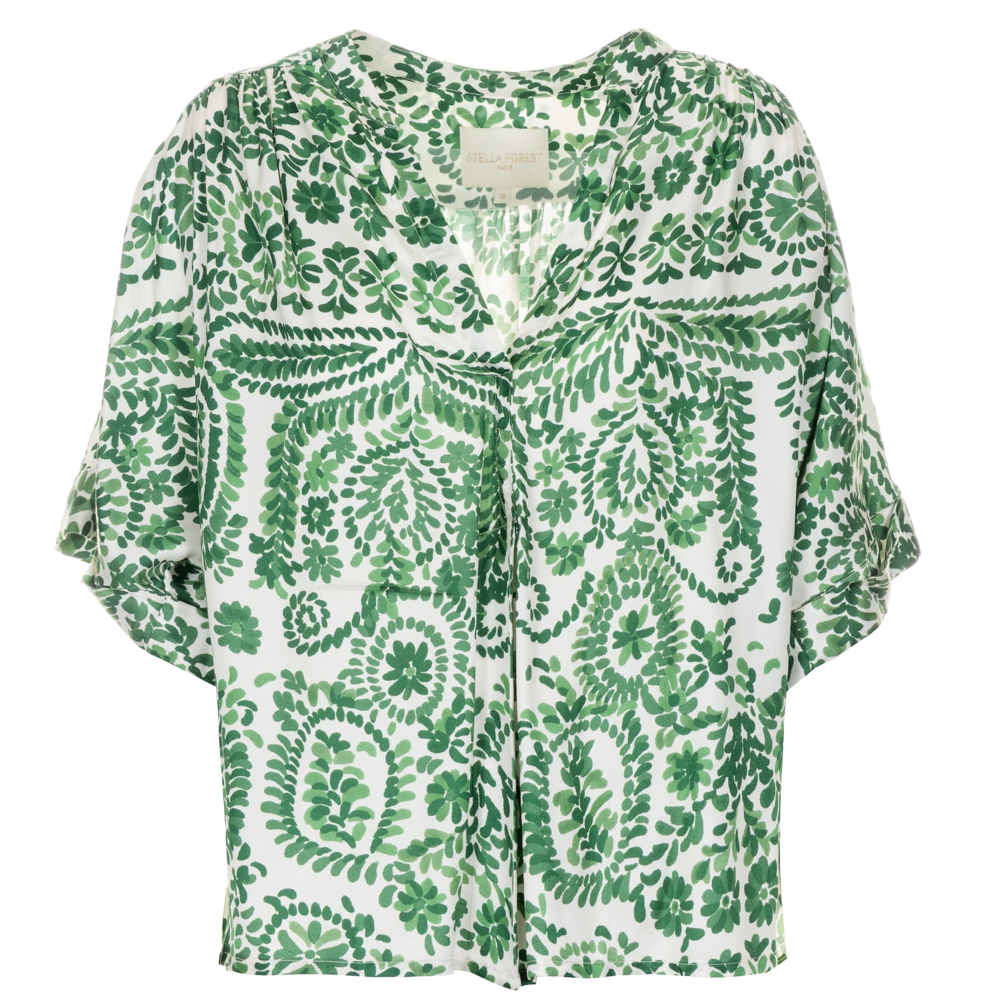 Florale Bluse