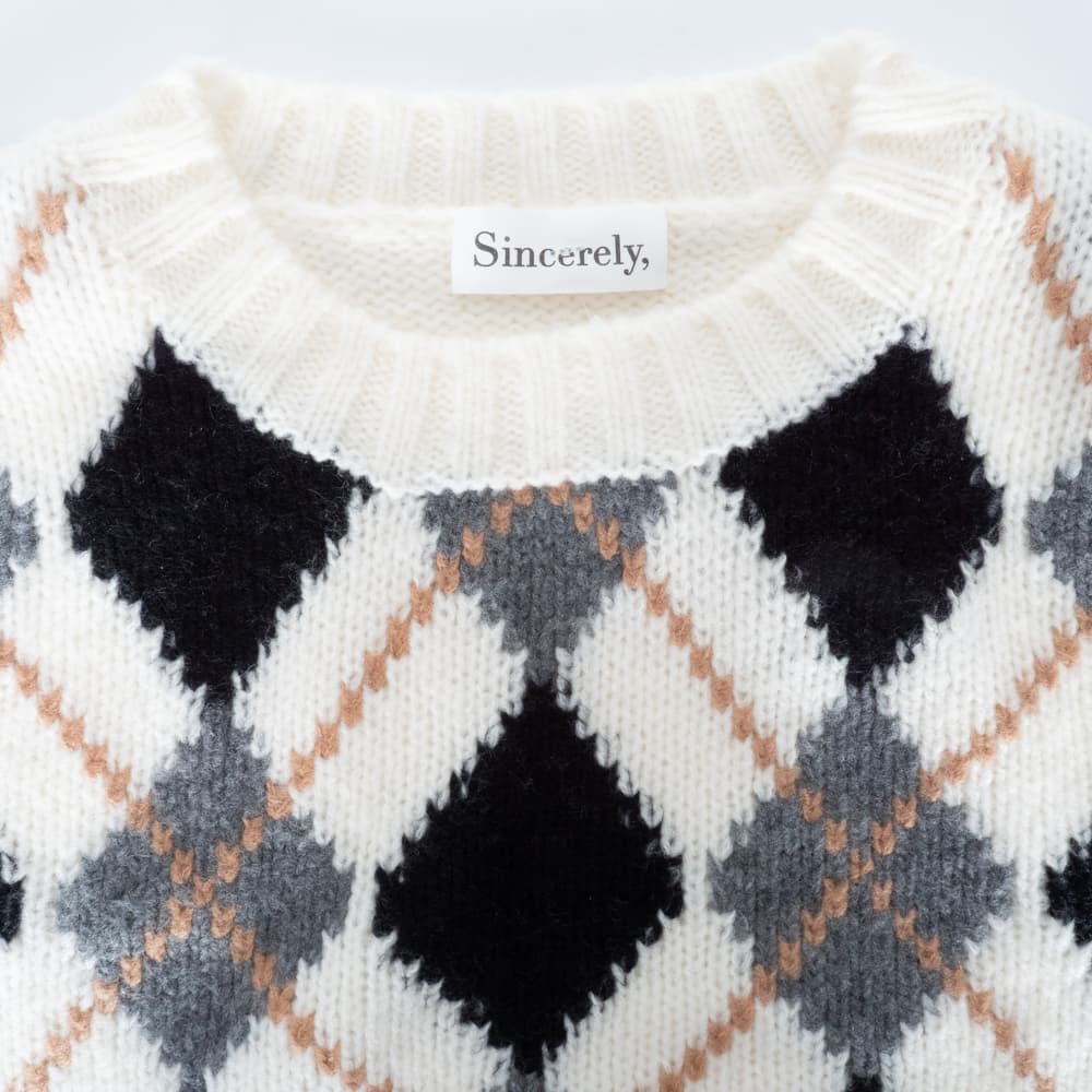 Kurzarm Strickpullover Wolle-Kaschmir