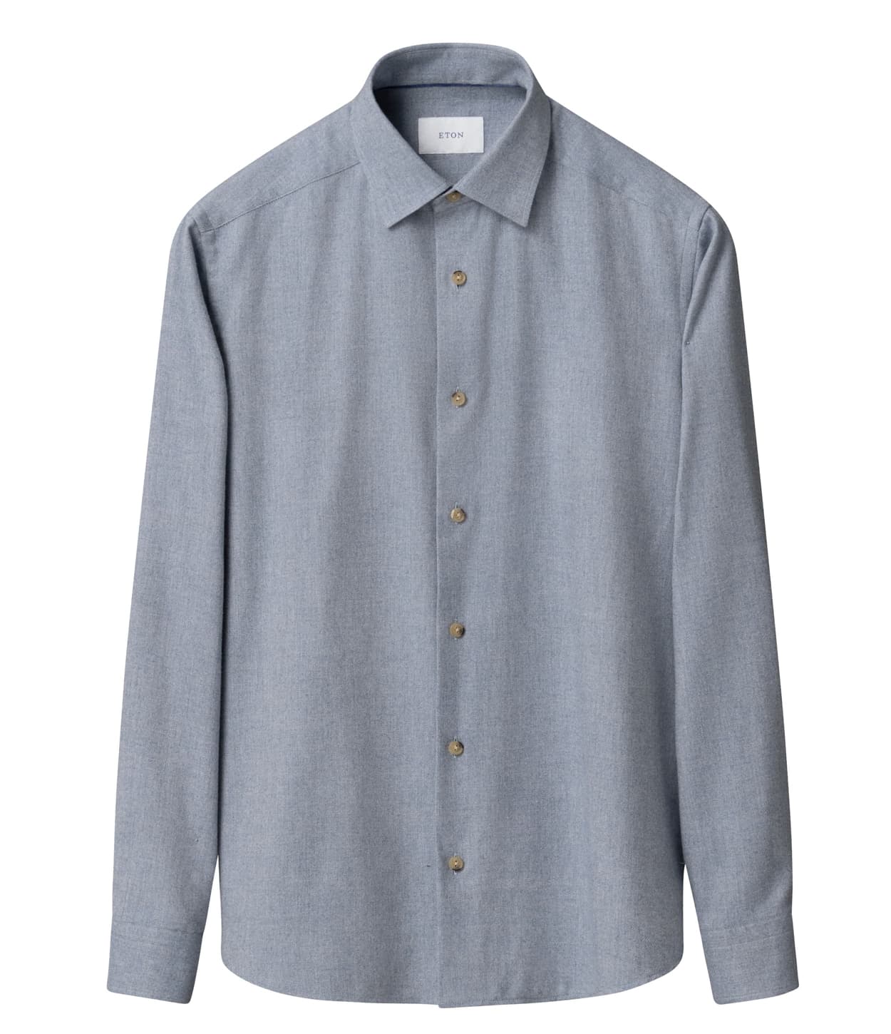 Solid Flanellhemd