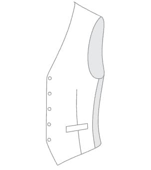 Nein - bitte glatte Kanten