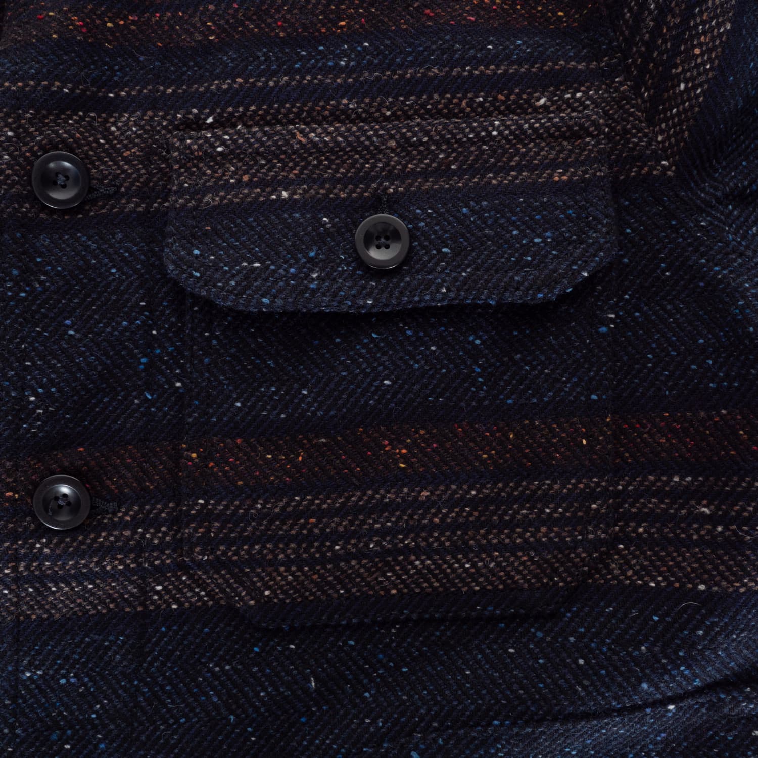 Carpenter Jacket Blau Gestreift