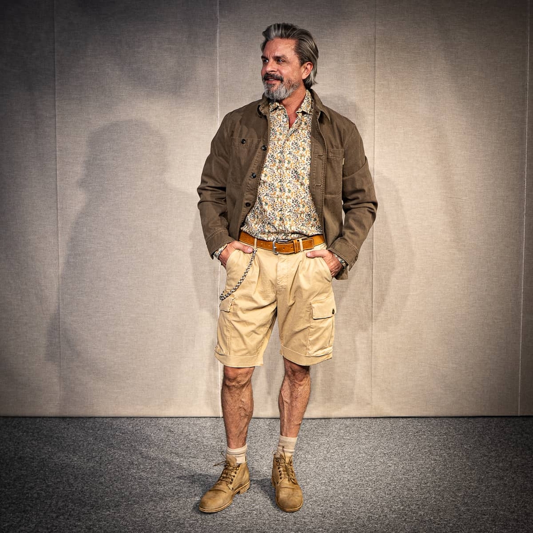 Coole Cargo-Shorts.