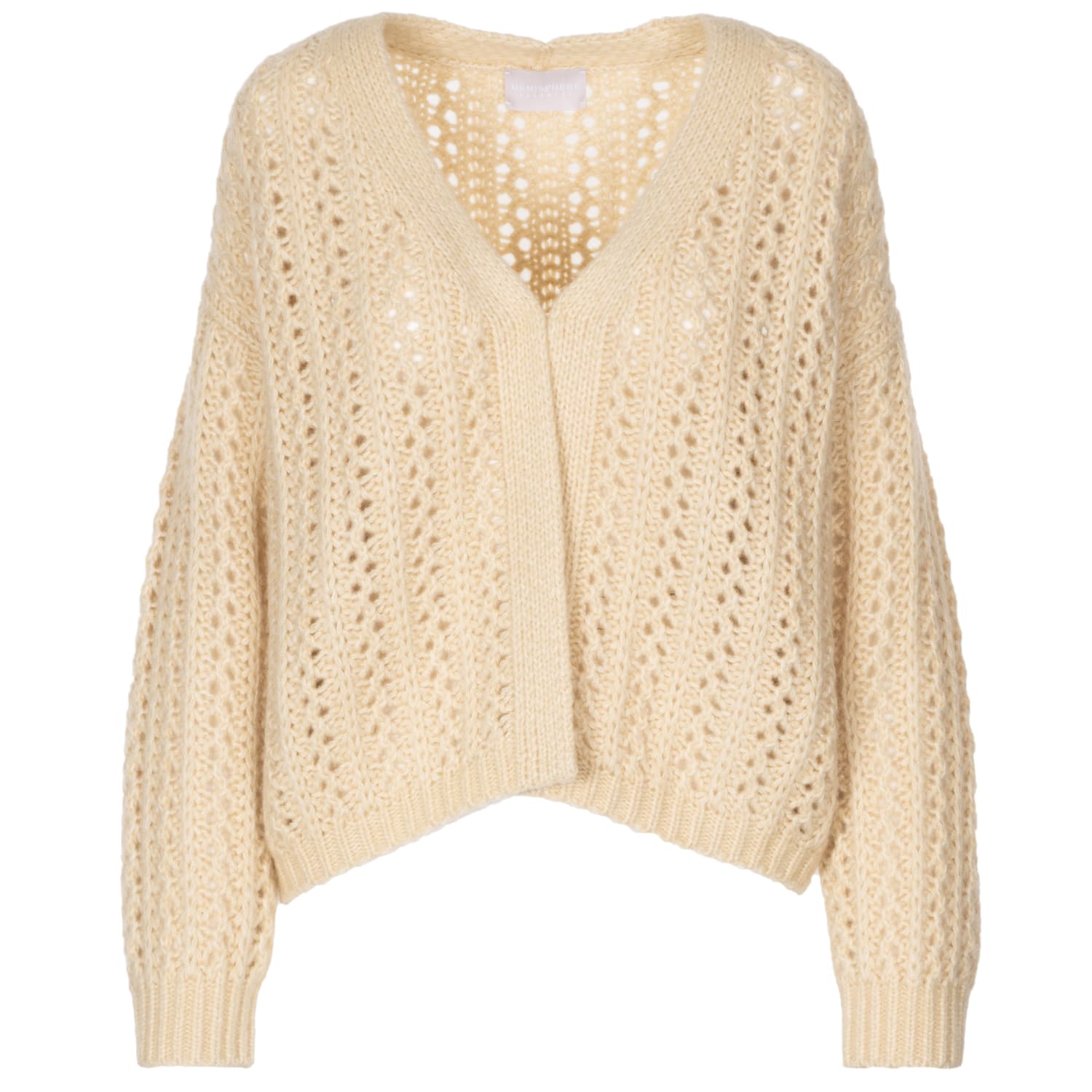 Strickjacke aus Kaschmir-Baumwolle