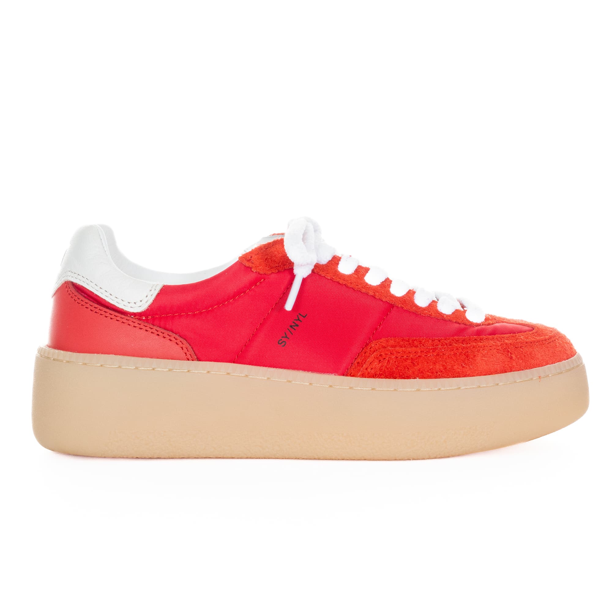 Sneaker Sporty Platform Red Sneaker Sporty Platform Red