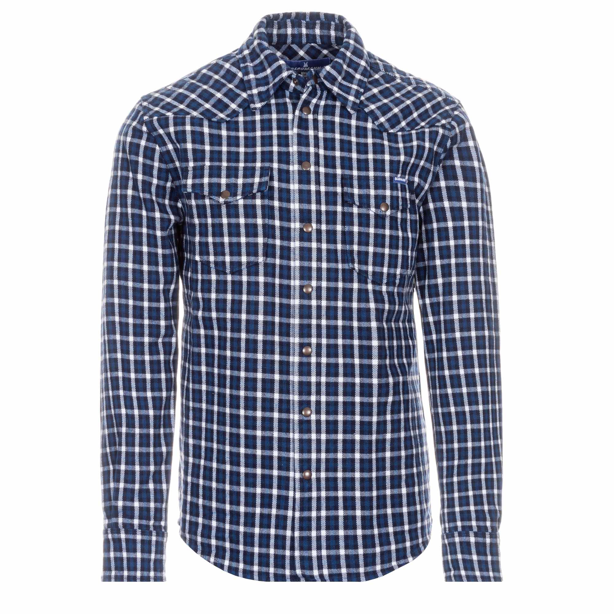 Gerades Flanellhemd Blau Kariert Blaumann-gerades-blaumann-hemd-219-flanell-hemd-karo-6