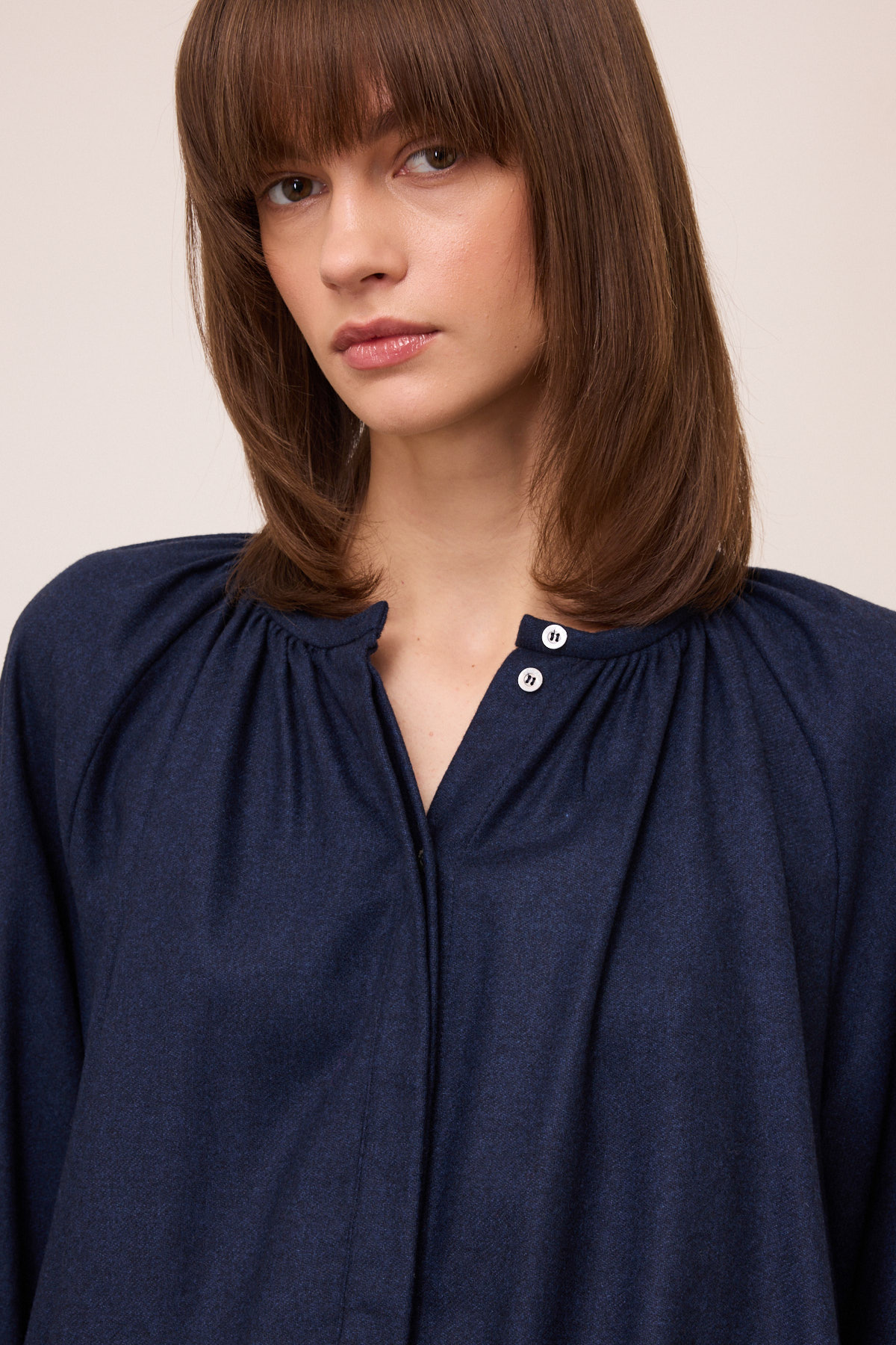 Bluse Woll-Fleece
