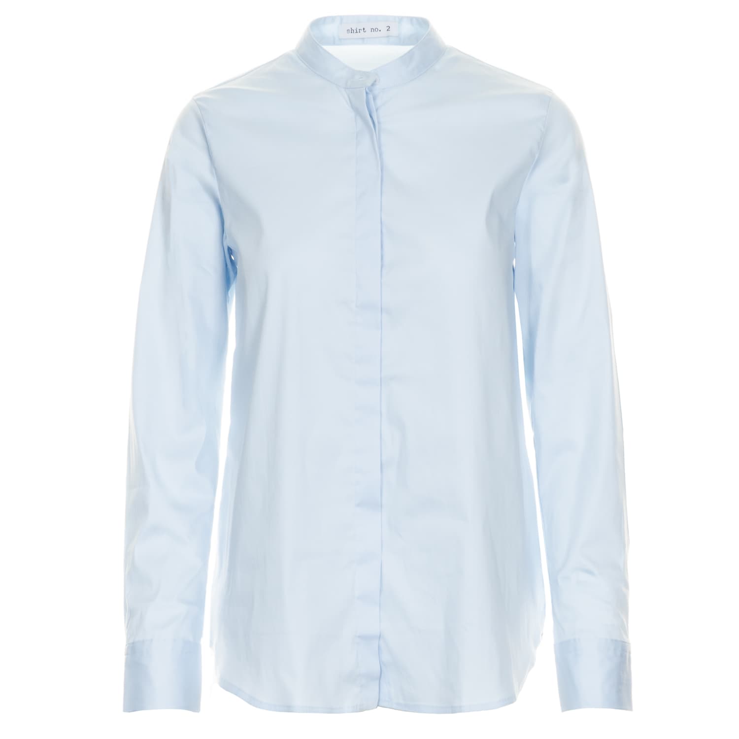Bluse Stehkragen Hellblau Bluse Stehkragen Hellblau